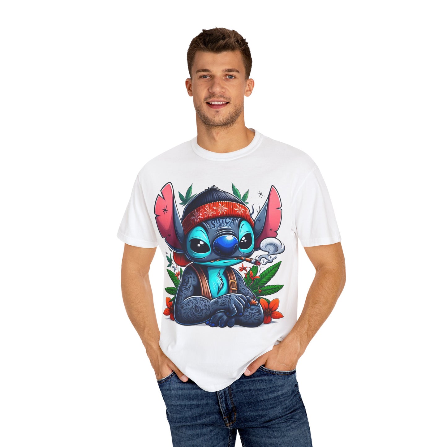 Funky Alien-Inspired Unisex T-Shirt | Casual Wear, Gift for Kids, Vintage Style, Festival Fashion, Graphic Tee, 420, Cannabis