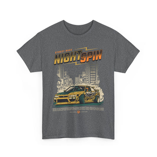Street Race Night Spin Graphic Tee