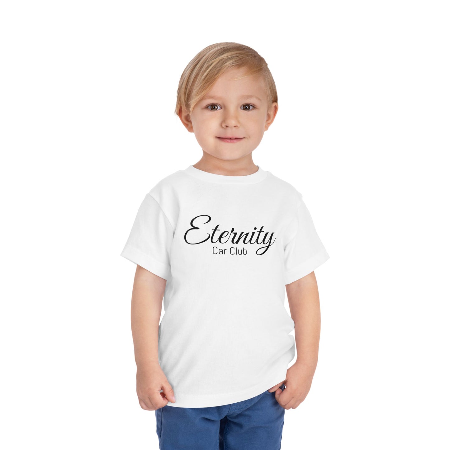 Eternity Car Club Toddler Tee, Cute Kids' Shirt, Car Enthusiast Gift, Birthday Tee, Playful Summer Top