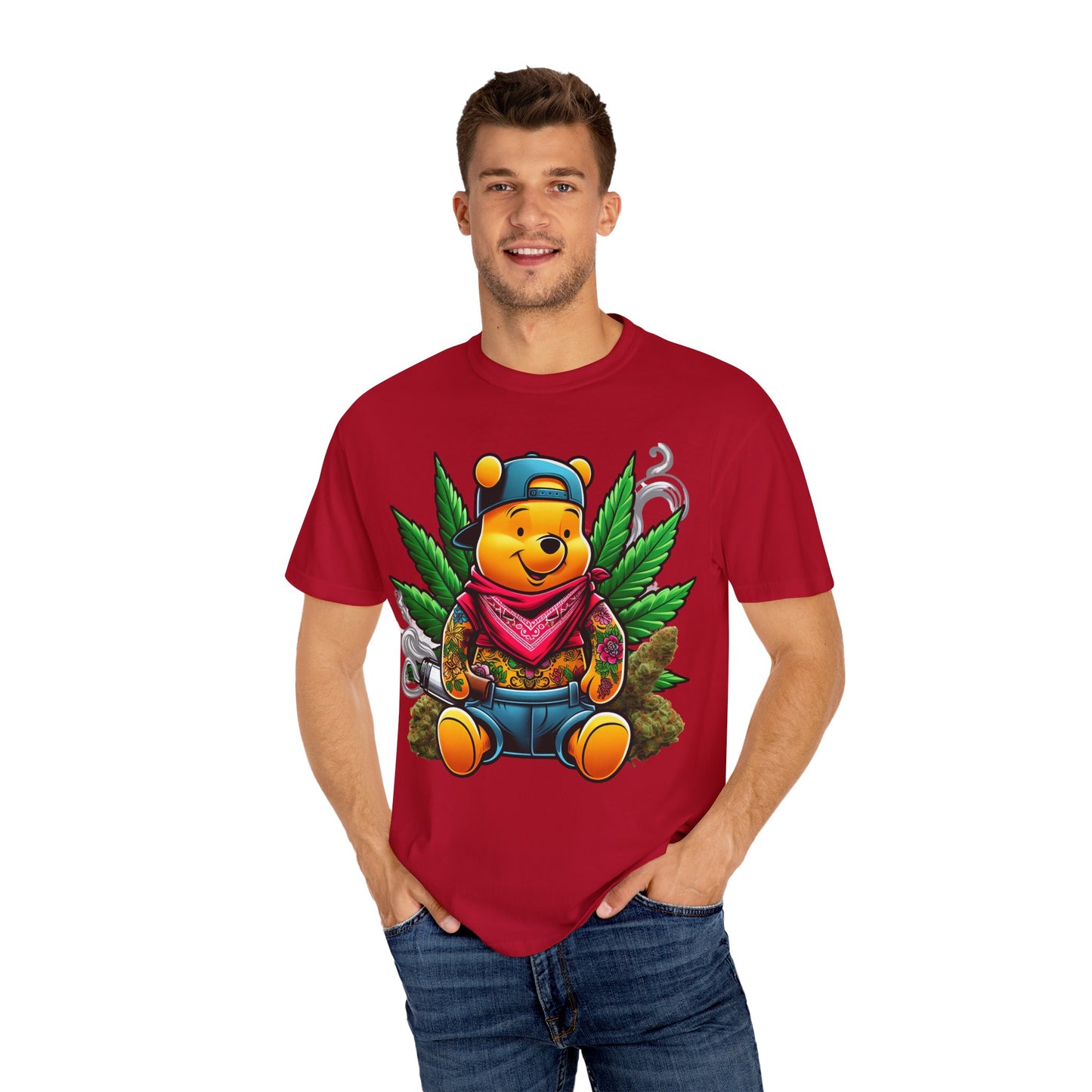 Chill Vibes Graphic Tee - Cartoon Character T-Shirt, Streetwear Style, Cool Gift for Cannabis Lovers, Relaxed Fit T-shirt, 420, Cannabis