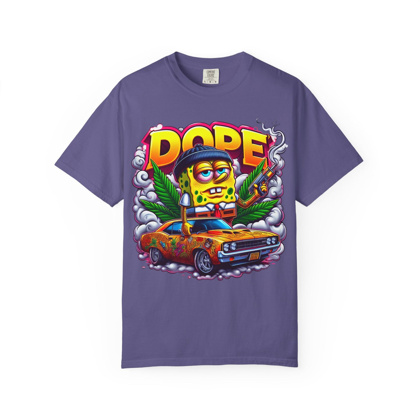 Vibrant Graphic Tee: Funky Cartoon T-Shirt, Unisex Fashion, Casual Wear, Gift for Friends, Streetwear Style, Cool Graphic Tee, 420, Cannabis