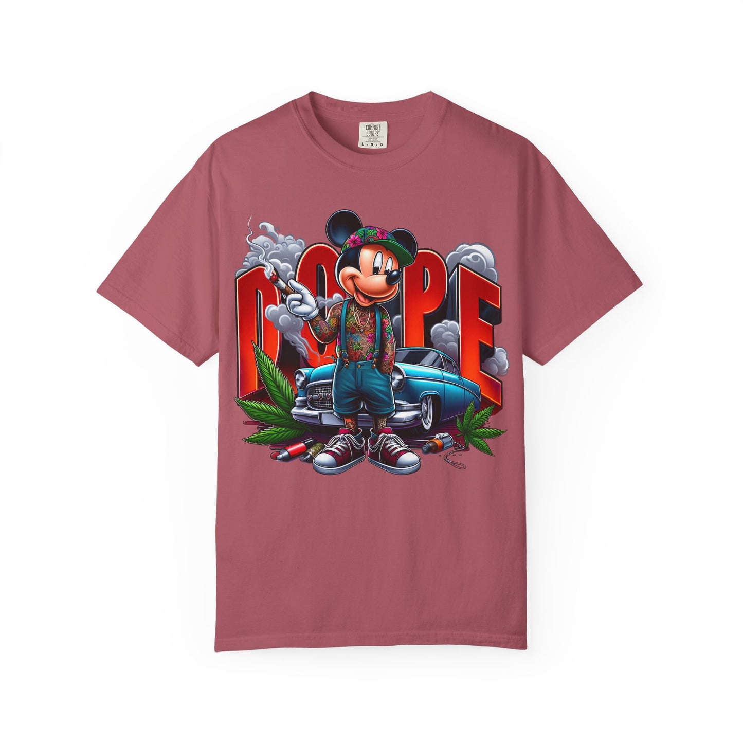 Cool Graphic T-Shirt, Streetwear Tee, Vintage Style Shirt, Gift for Him, Cartoon Art T-Shirt, Casual Wear, Unisex Fashion, 420, Cannabis