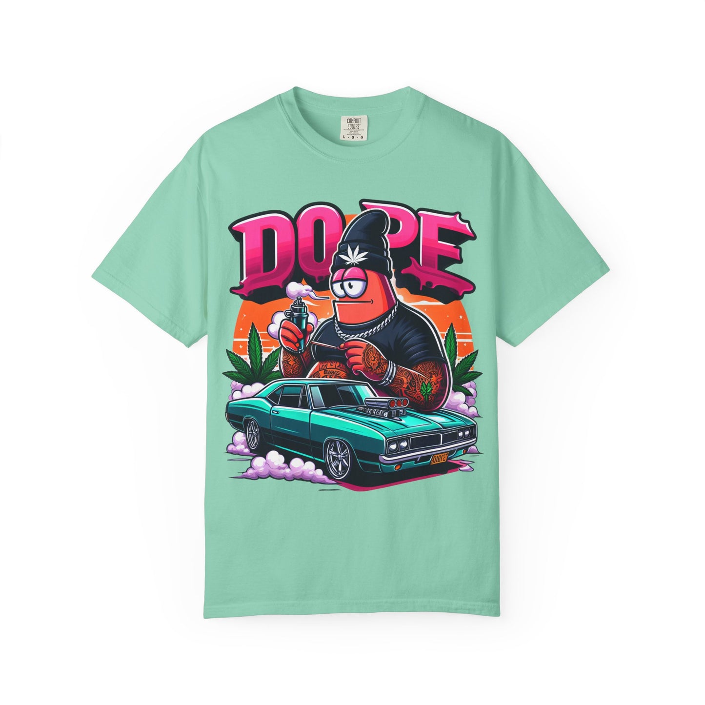 Dope Vibes Unisex T-shirt, Graphic Tee for Streetwear, Cool Casual Outfit, Gift for Artists, Hip Hop Culture Clothing, Cannabis, 420