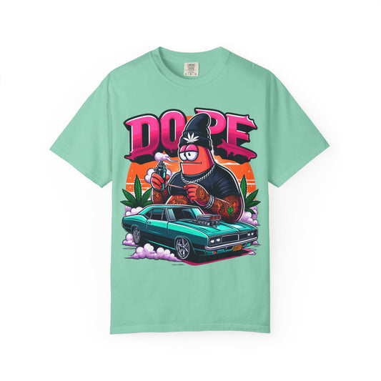Dope Vibes Unisex T-shirt, Graphic Tee for Streetwear, Cool Casual Outfit, Gift for Artists, Hip Hop Culture Clothing, Cannabis, 420