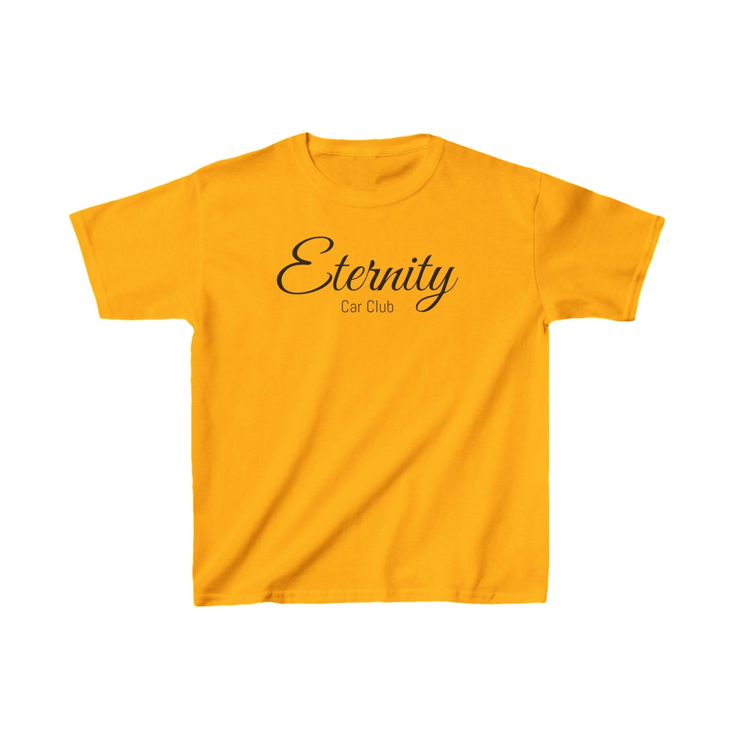 Eternity Car Club Kids Tee - Fun & Stylish Cotton Shirt for Young Car Enthusiasts