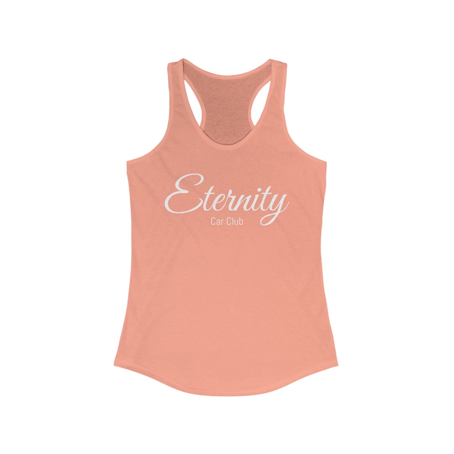 Eternity Car Club Women's Racerback Tank - Perfect for Summer Drives and Car Enthusiasts