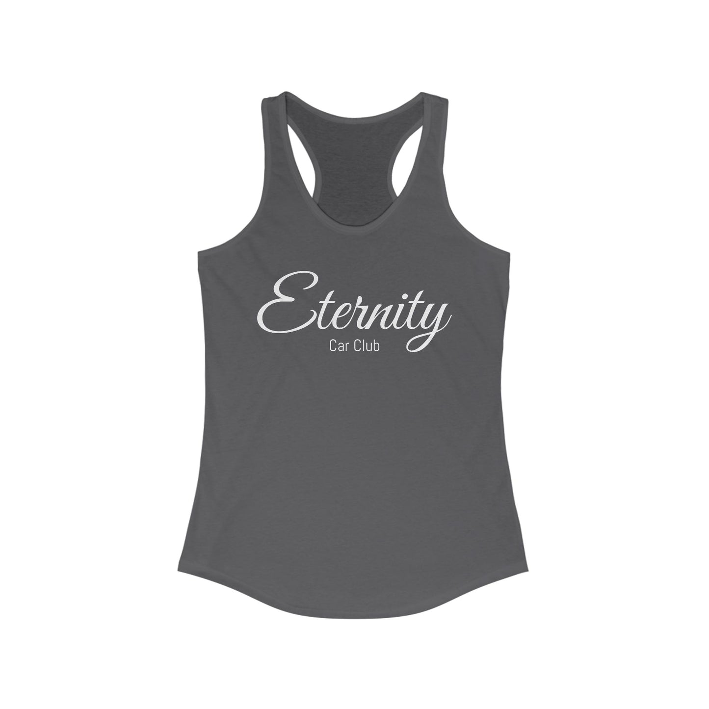 Eternity Car Club Women's Racerback Tank - Perfect for Summer Drives and Car Enthusiasts