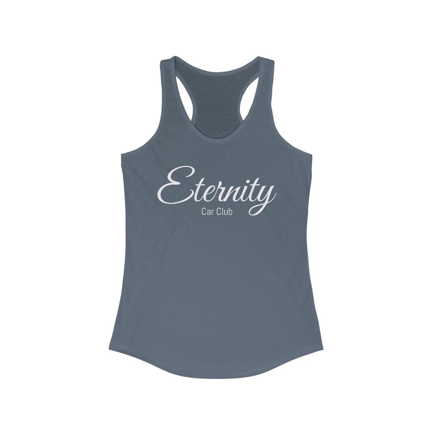 Eternity Car Club Women's Racerback Tank - Perfect for Summer Drives and Car Enthusiasts