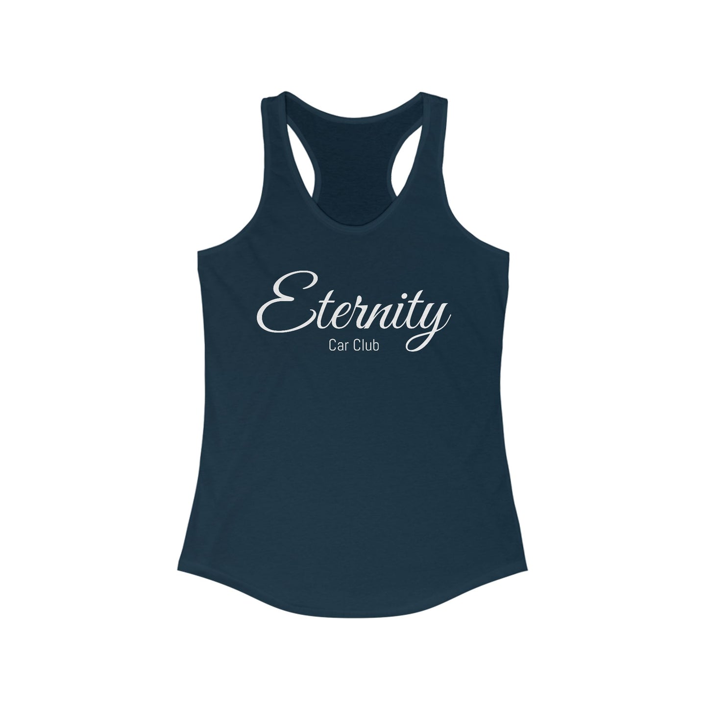 Eternity Car Club Women's Racerback Tank - Perfect for Summer Drives and Car Enthusiasts