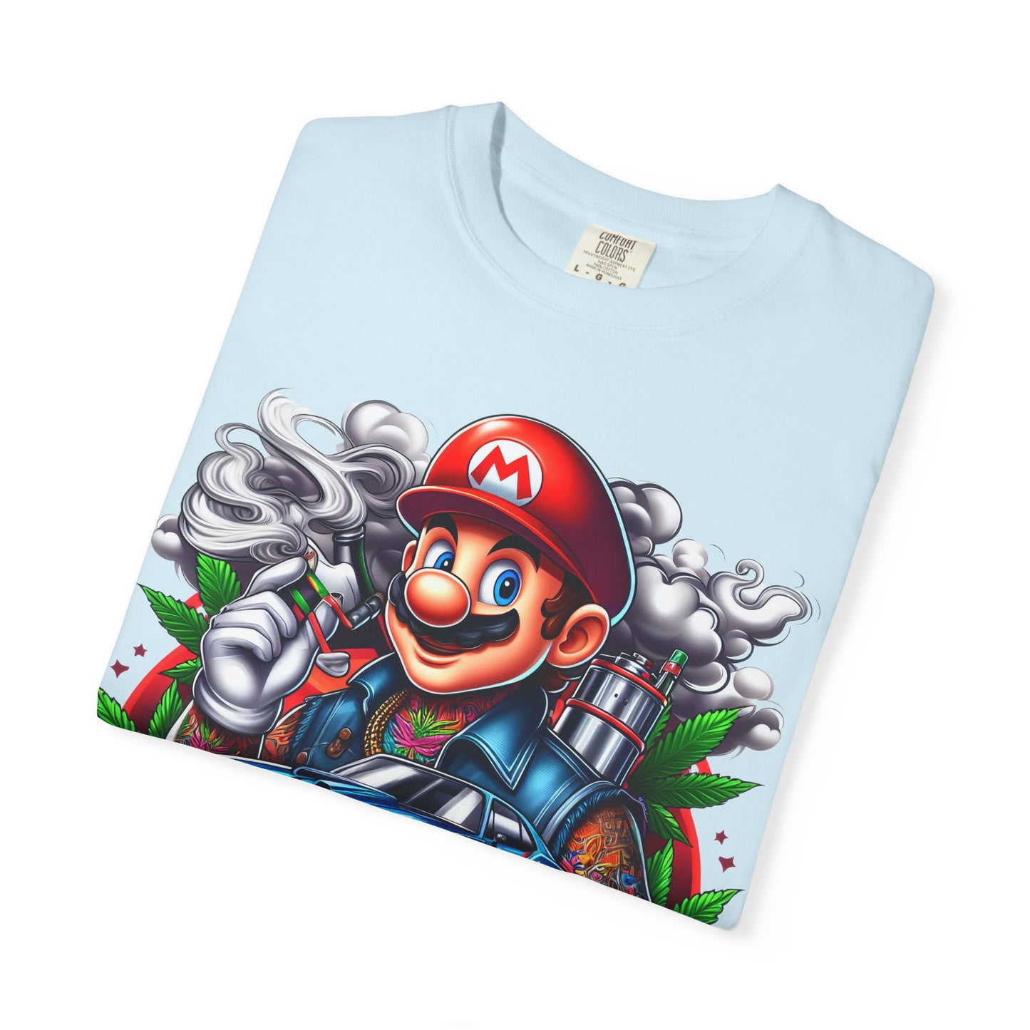 Dope Graphic Tee | Unisex Garment-Dyed T-shirt, Retro Gamer Shirt, Cute Gift for Gamers, Streetwear, Hip Hop Fashion, 420, Cannabis
