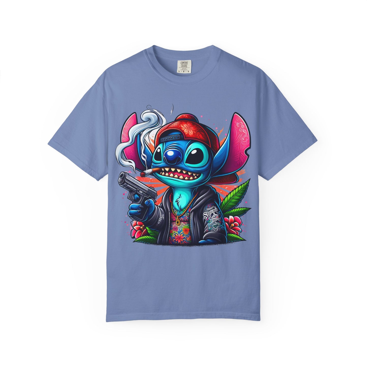 Vibrant Cartoon Graphic Tee, Unisex T-shirt, Casual Wear, Streetwear Style, Summer Fashion, Gift for Friends, Cannabis, 420