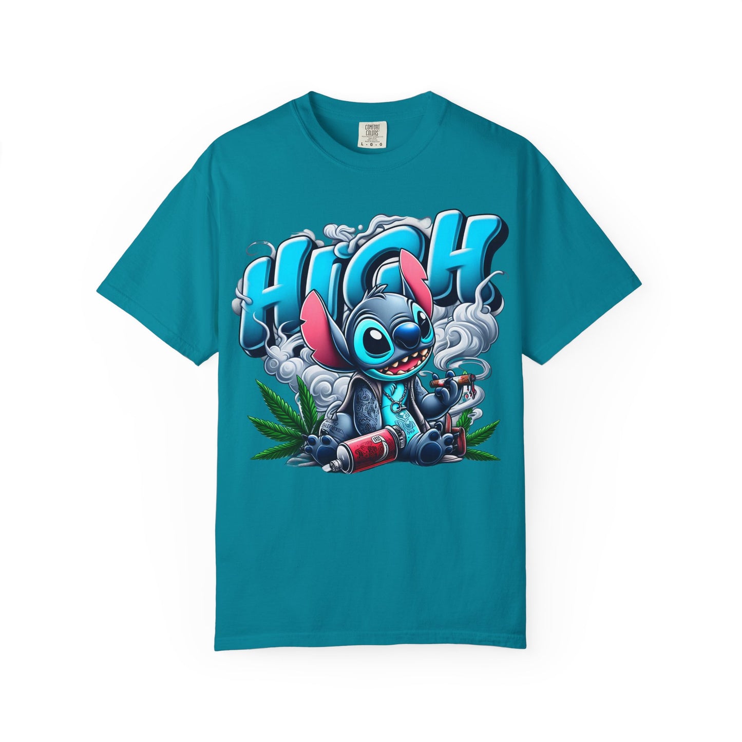 High Vibe Unisex T-Shirt, Chill Graphic Tee, Streetwear, Cannabis Culture, Gift for Stoners, Party Apparel, 420, Cannabis