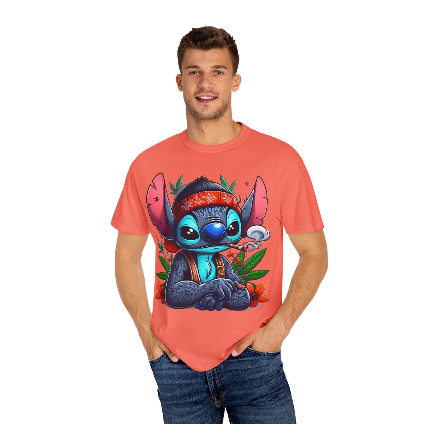 Funky Alien-Inspired Unisex T-Shirt | Casual Wear, Gift for Kids, Vintage Style, Festival Fashion, Graphic Tee, 420, Cannabis