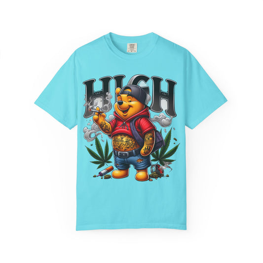 Chill Vibes Unisex T-shirt, High Design, Streetwear Style, Perfect Gift for Cannabis Lovers, Summer Festivals, Everyday Wear, Cannabis, 420