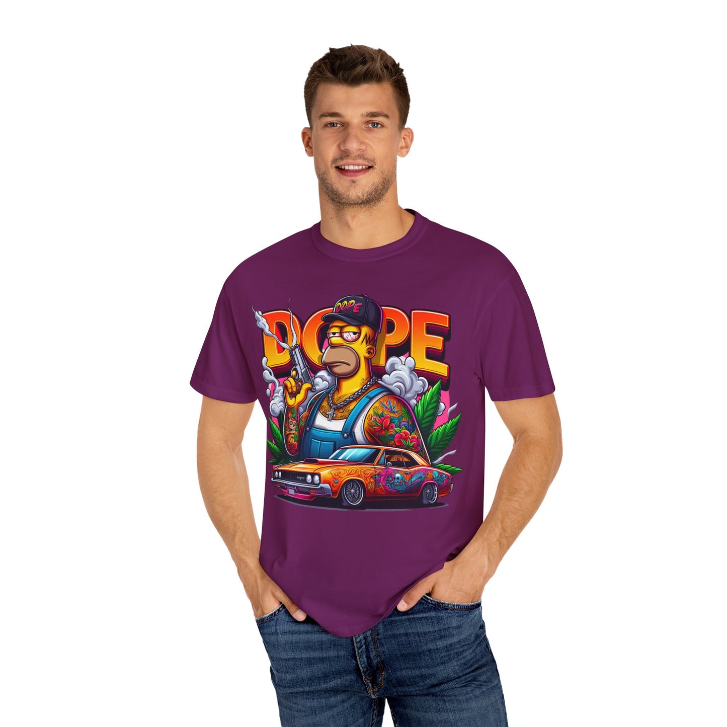 Dope Vibe Unisex T-shirt, Retro Graphic Tee, Streetwear Style, Casual Outfit, Gift for Him/Her, Festival Wear, Hip Hop Culture, 420, Cannabis
