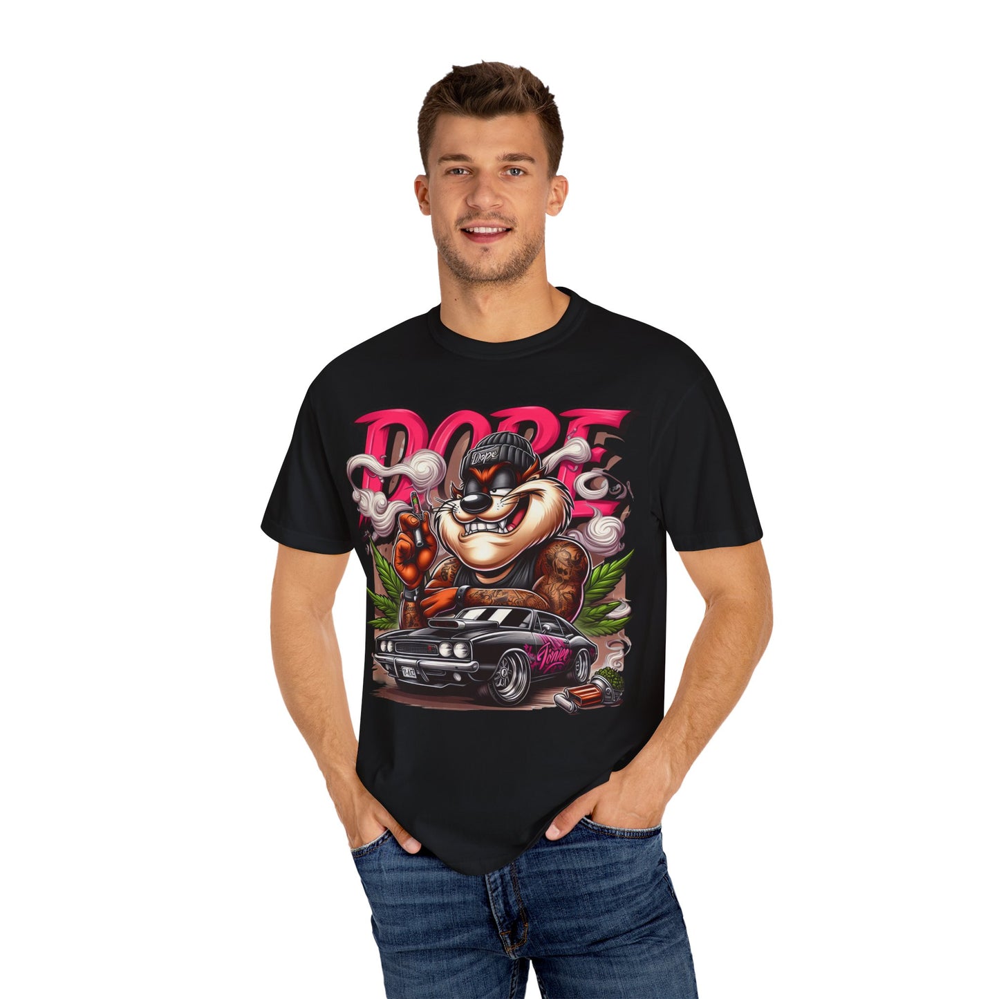 Cool Graphic T-Shirt, Vintage Car Shirt, Unisex Graphic Tee, Gift for Car Enthusiasts, Dope Clothing, Streetwear Style, 420, Cannabis