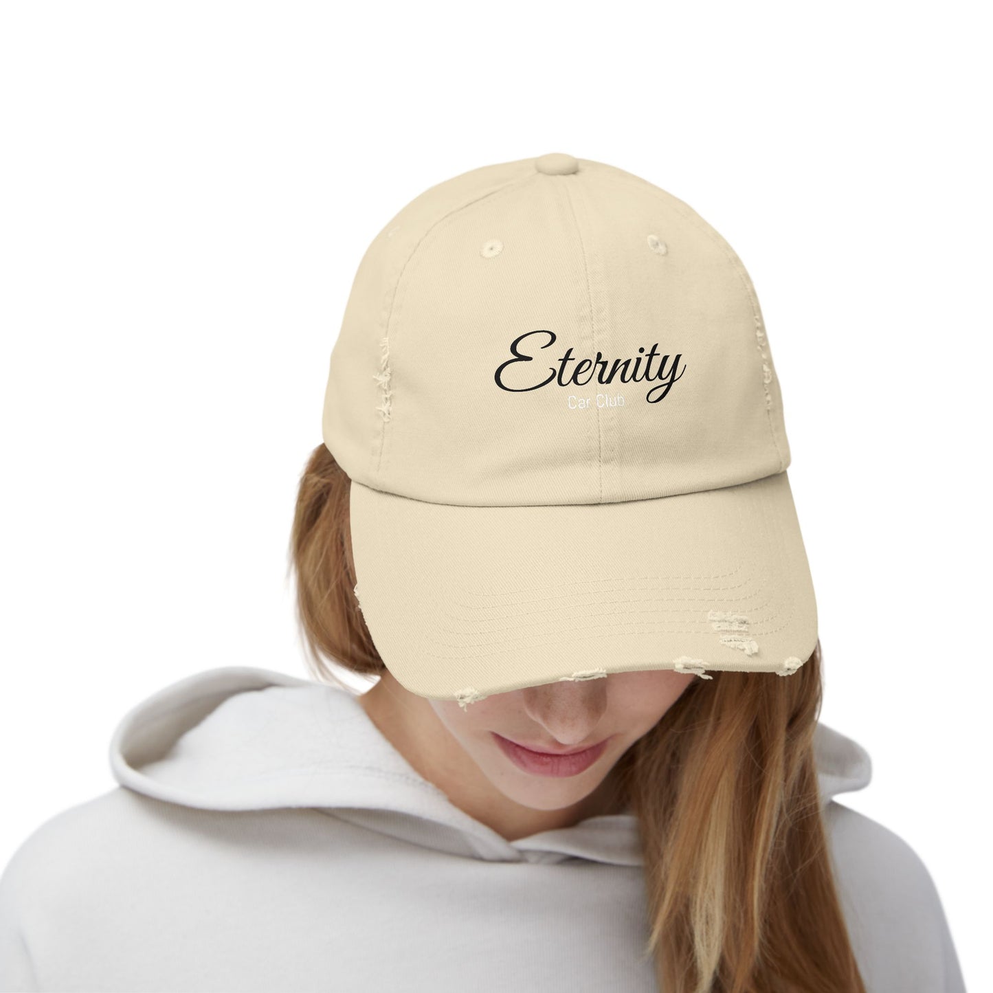 Unisex Distressed Cap - Eternity Casual Style Hat