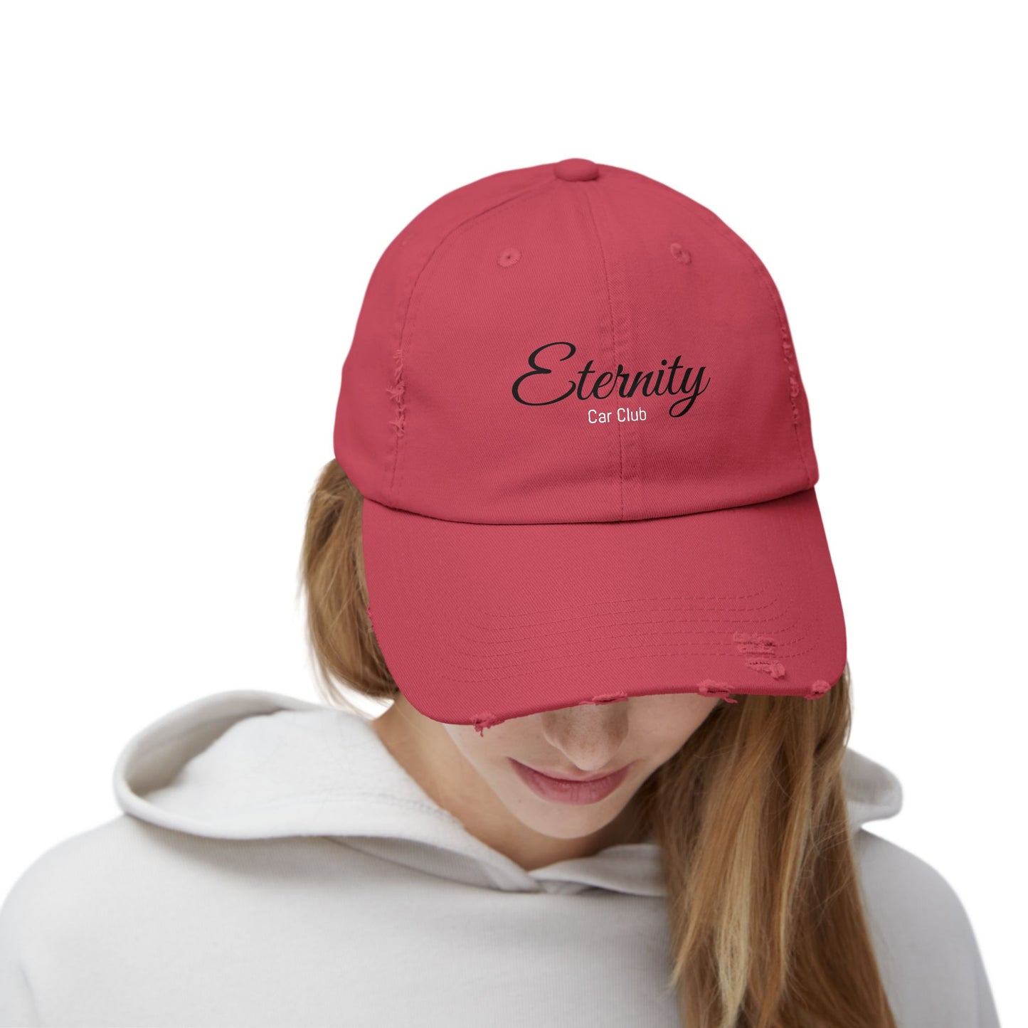 Unisex Distressed Cap - Eternity Casual Style Hat