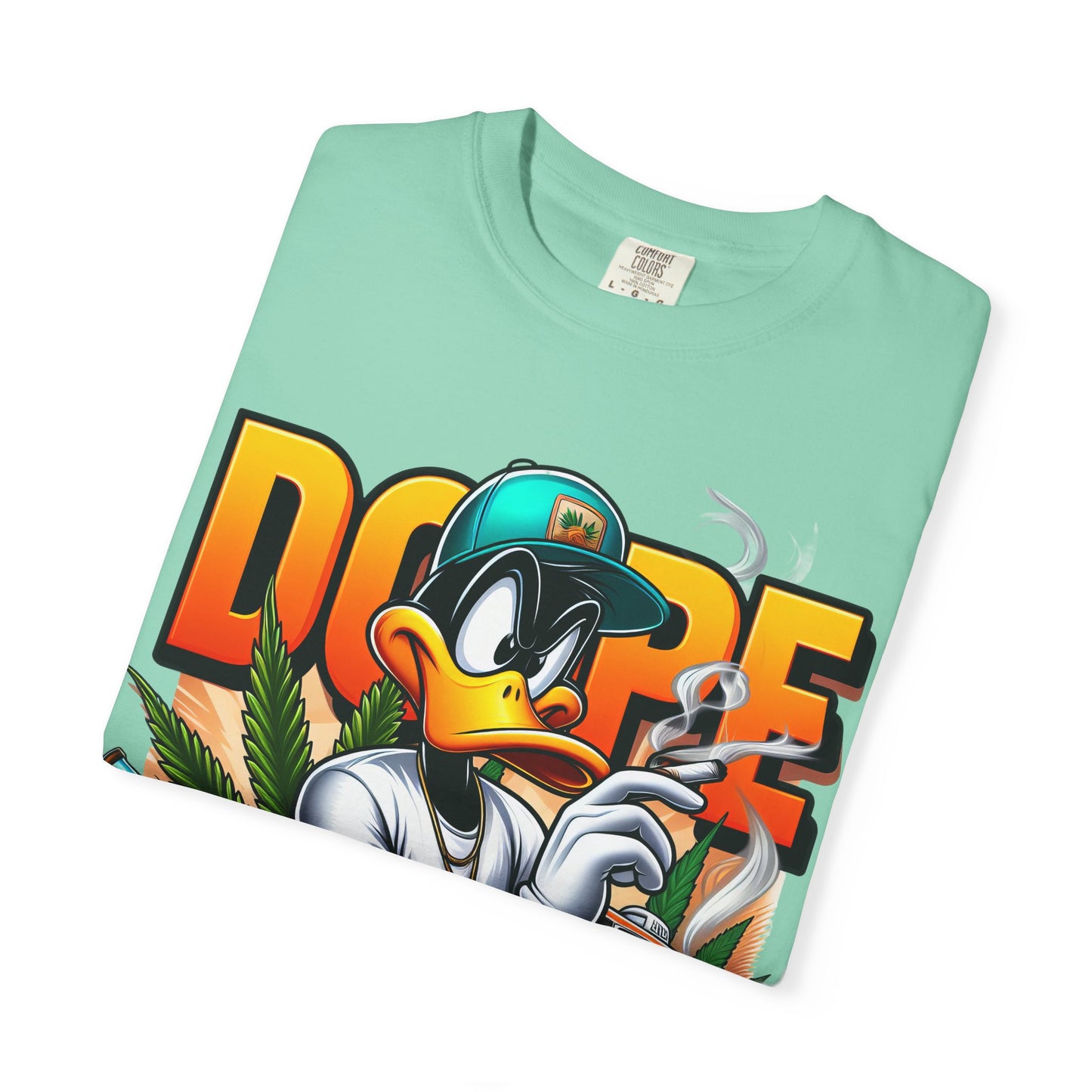 Dope Vibe Unisex Garment-Dyed T-Shirt | Streetwear Fashion, Casual Style, Hip Hop Merch, Graphic Tee, Cool Gift, Cannabis, 420