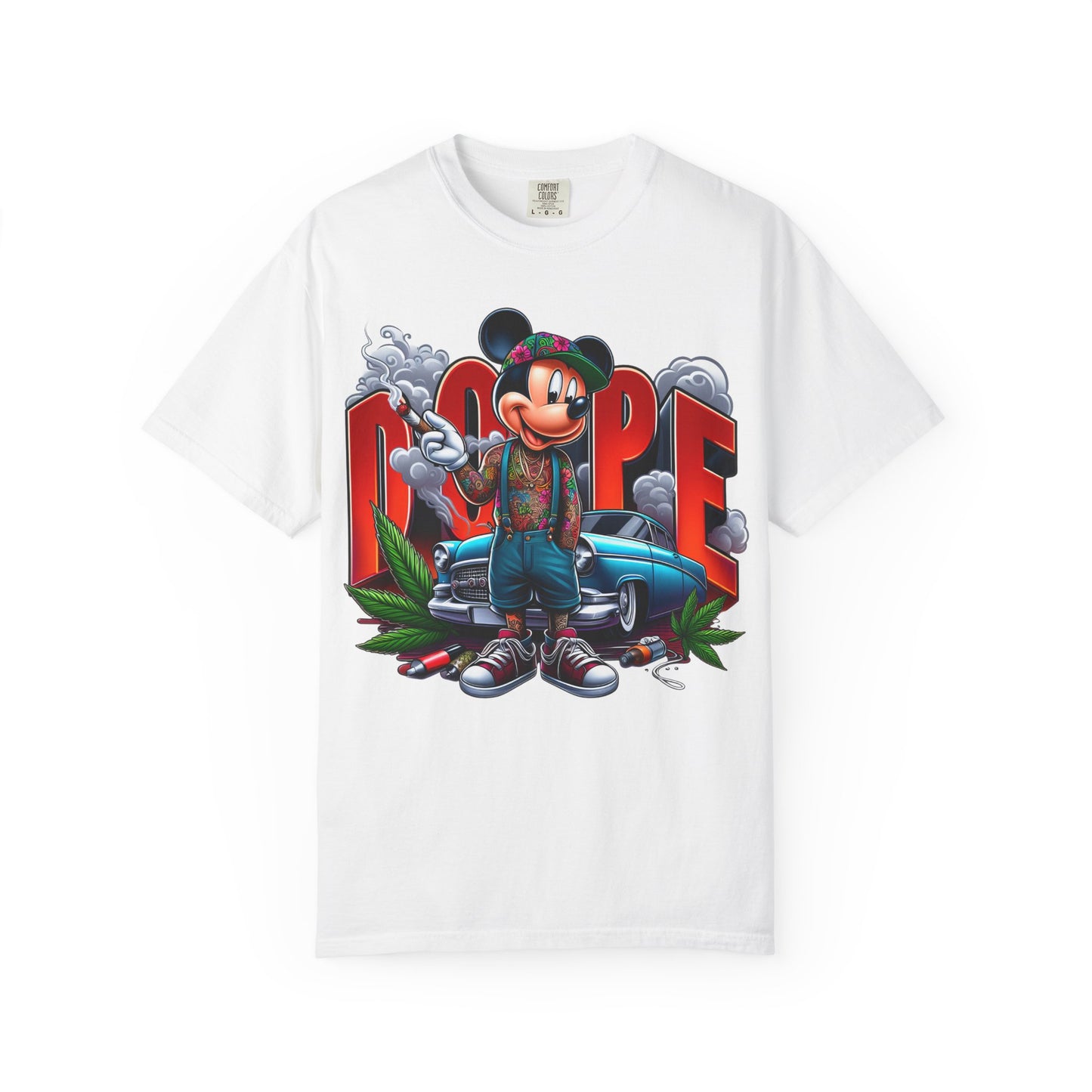 Cool Graphic T-Shirt, Streetwear Tee, Vintage Style Shirt, Gift for Him, Cartoon Art T-Shirt, Casual Wear, Unisex Fashion, 420, Cannabis