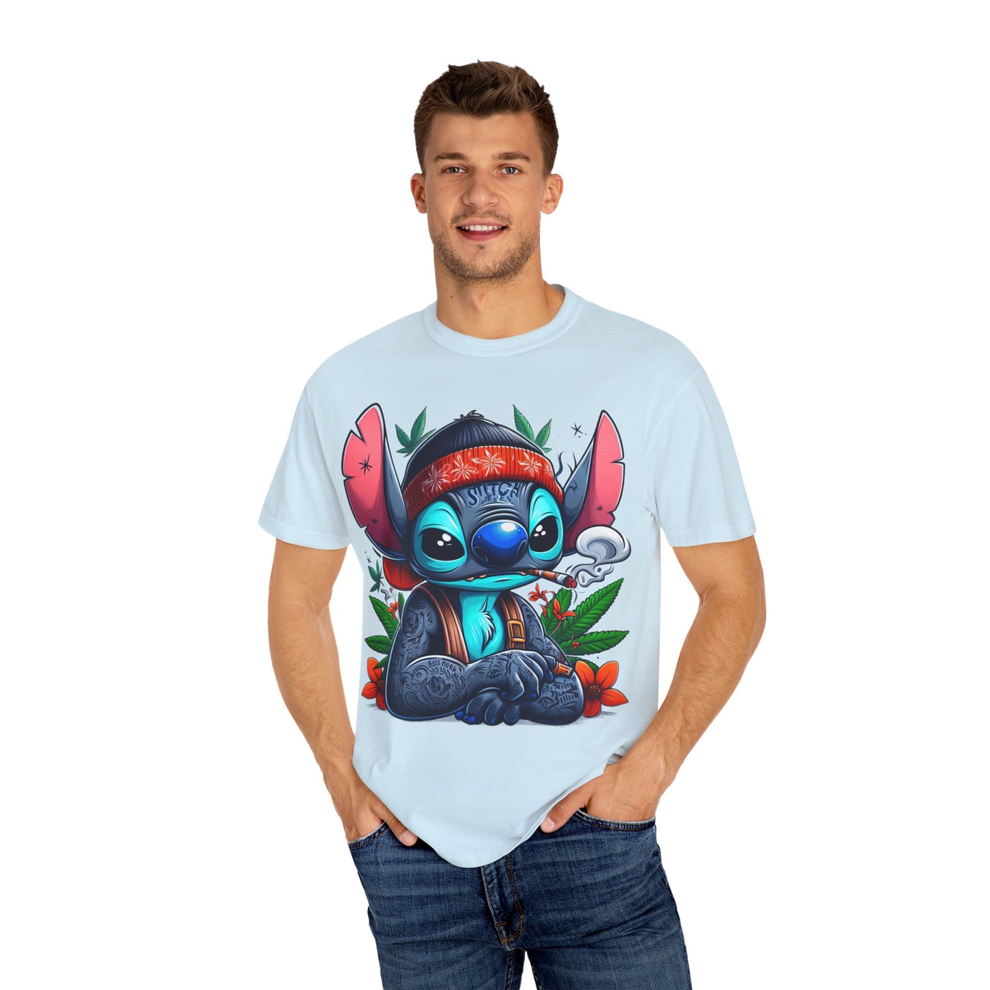 Funky Alien-Inspired Unisex T-Shirt | Casual Wear, Gift for Kids, Vintage Style, Festival Fashion, Graphic Tee, 420, Cannabis