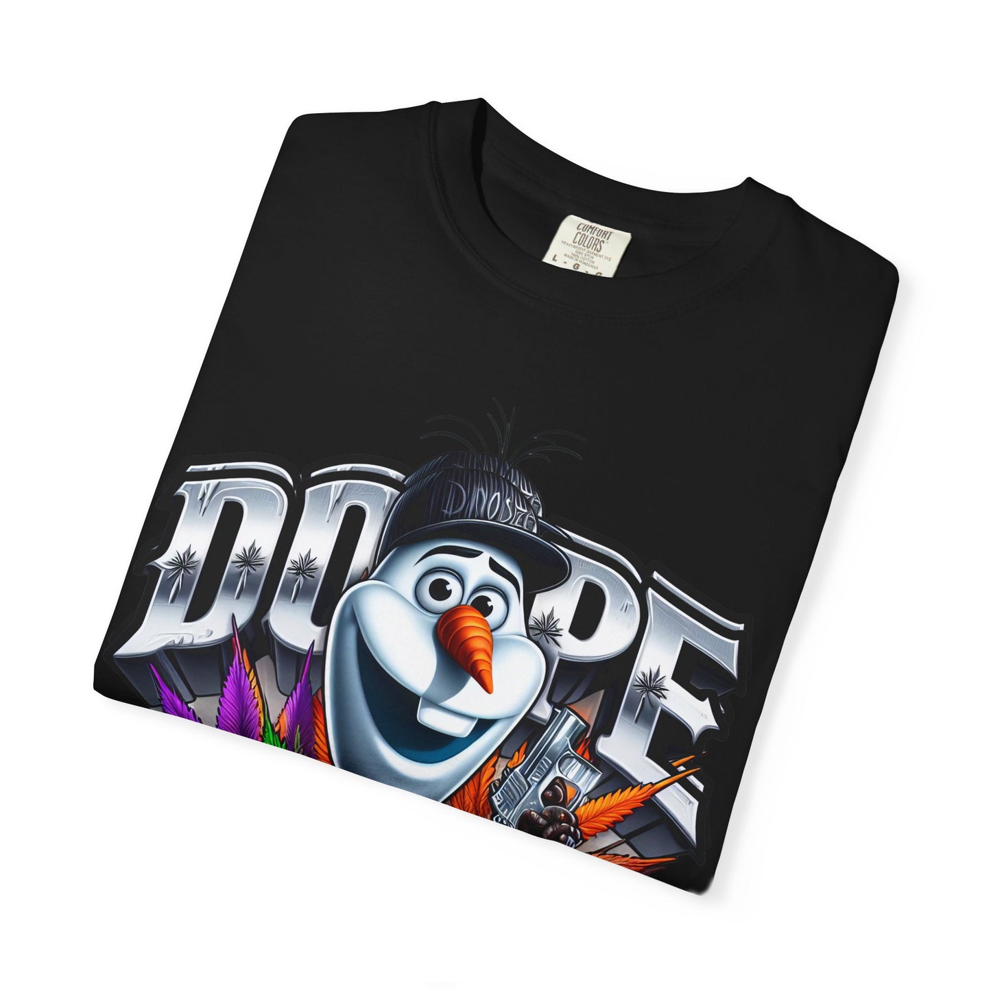 Dope Character Graphic Tee, Unisex T-Shirt for Casual Wear, Perfect Gift for Car Lovers, Cartoon Fan Apparel, Unique Statement Piece, 420, Cannabis