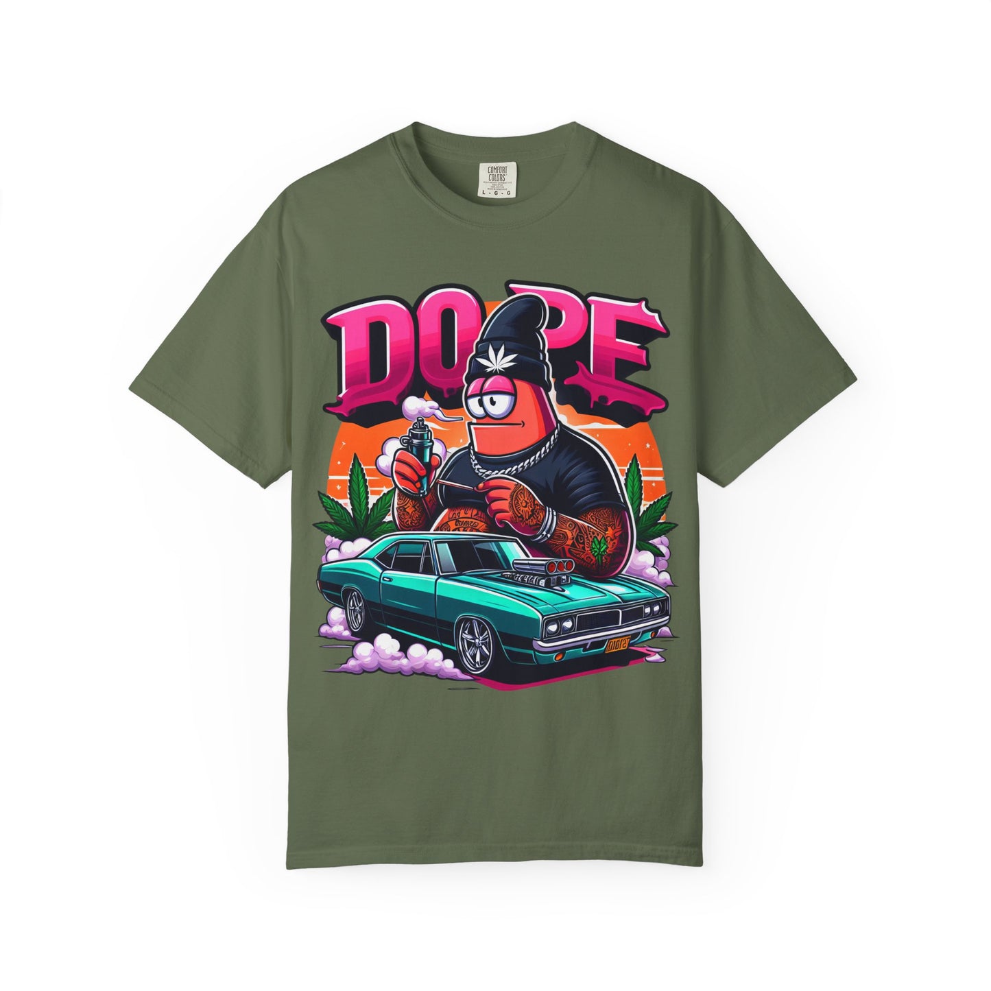 Dope Vibes Unisex T-shirt, Graphic Tee for Streetwear, Cool Casual Outfit, Gift for Artists, Hip Hop Culture Clothing, Cannabis, 420
