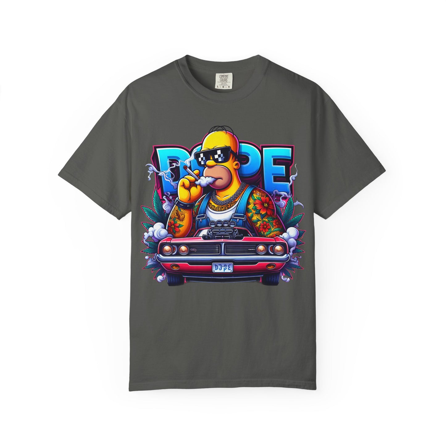 Urban Vibe Graphic Tee - Streetwear, Casual Style, Gift for Him, Retro Animation, Summer Fashion, 420, Cannabis