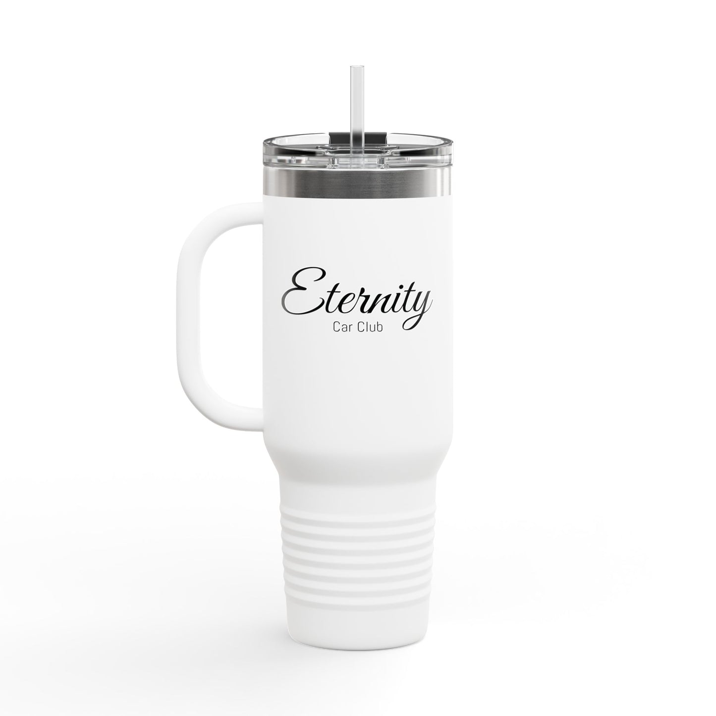 Eternity Car Club Insulated Travel Mug - 40oz Coffee To-Go Cup with Straw