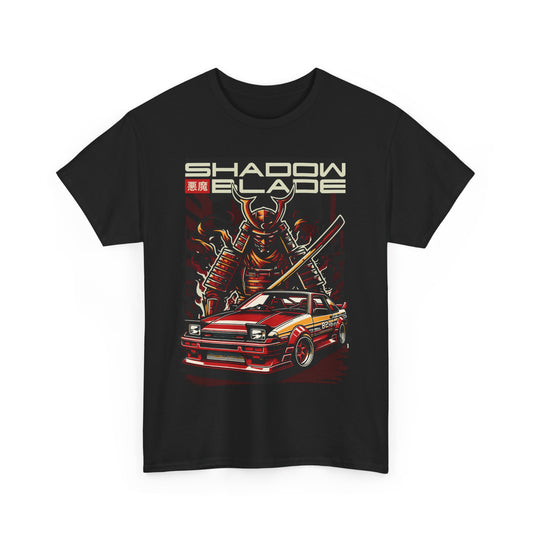 Samurai Shadow Graphic Tee - Unisex Heavy Cotton