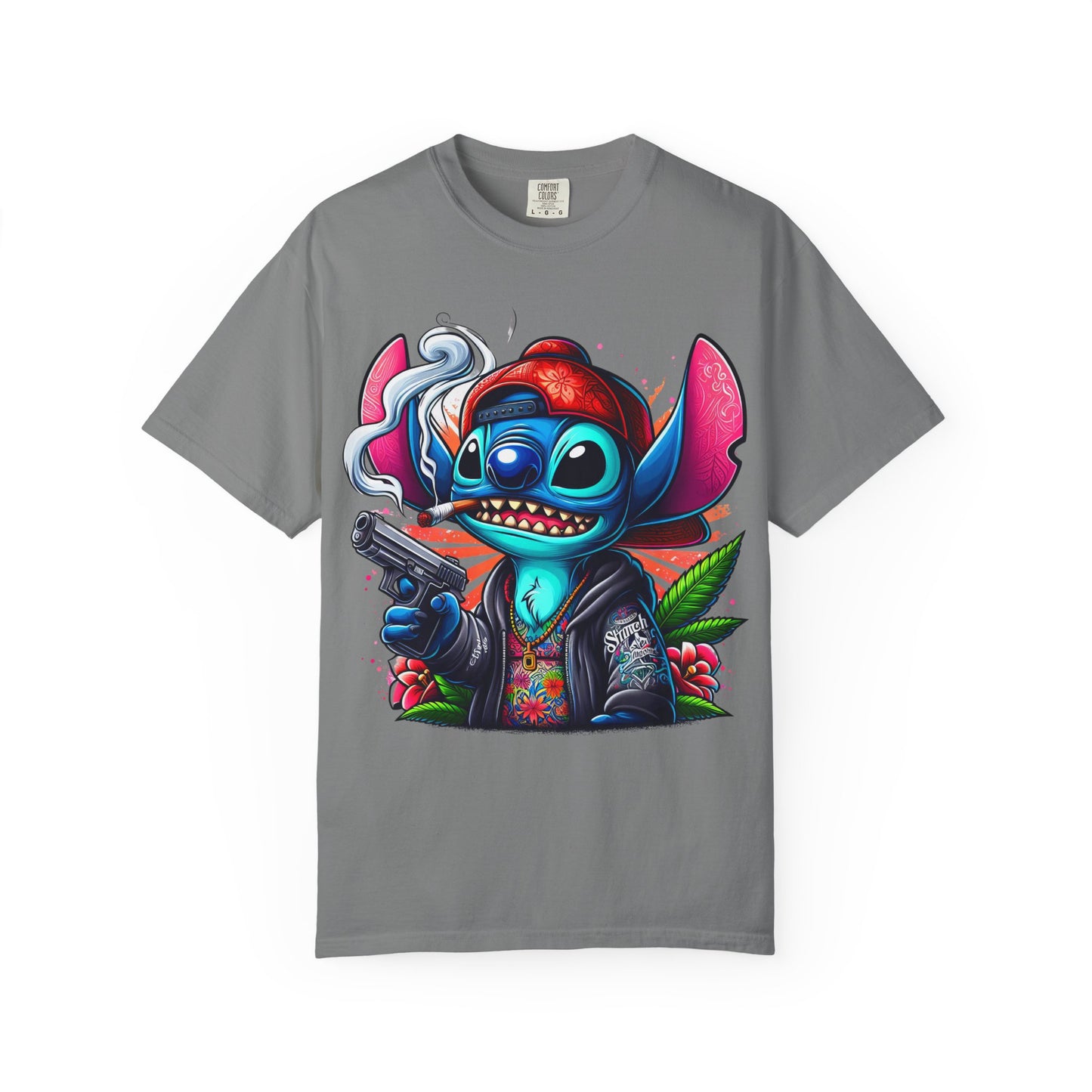 Vibrant Cartoon Graphic Tee, Unisex T-shirt, Casual Wear, Streetwear Style, Summer Fashion, Gift for Friends, Cannabis, 420