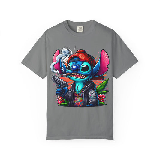 Vibrant Cartoon Graphic Tee, Unisex T-shirt, Casual Wear, Streetwear Style, Summer Fashion, Gift for Friends, Cannabis, 420