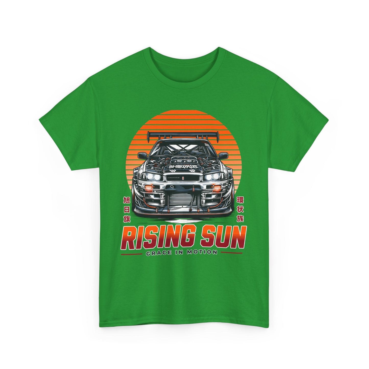 Graphic Tee - Rising Sun Nissan GTR Godzilla JDM Design
