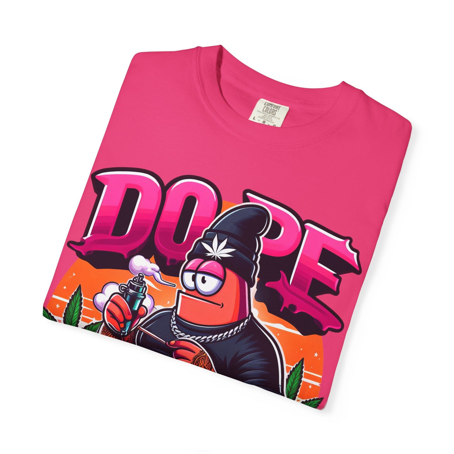 Dope Vibes Unisex T-shirt, Graphic Tee for Streetwear, Cool Casual Outfit, Gift for Artists, Hip Hop Culture Clothing, Cannabis, 420