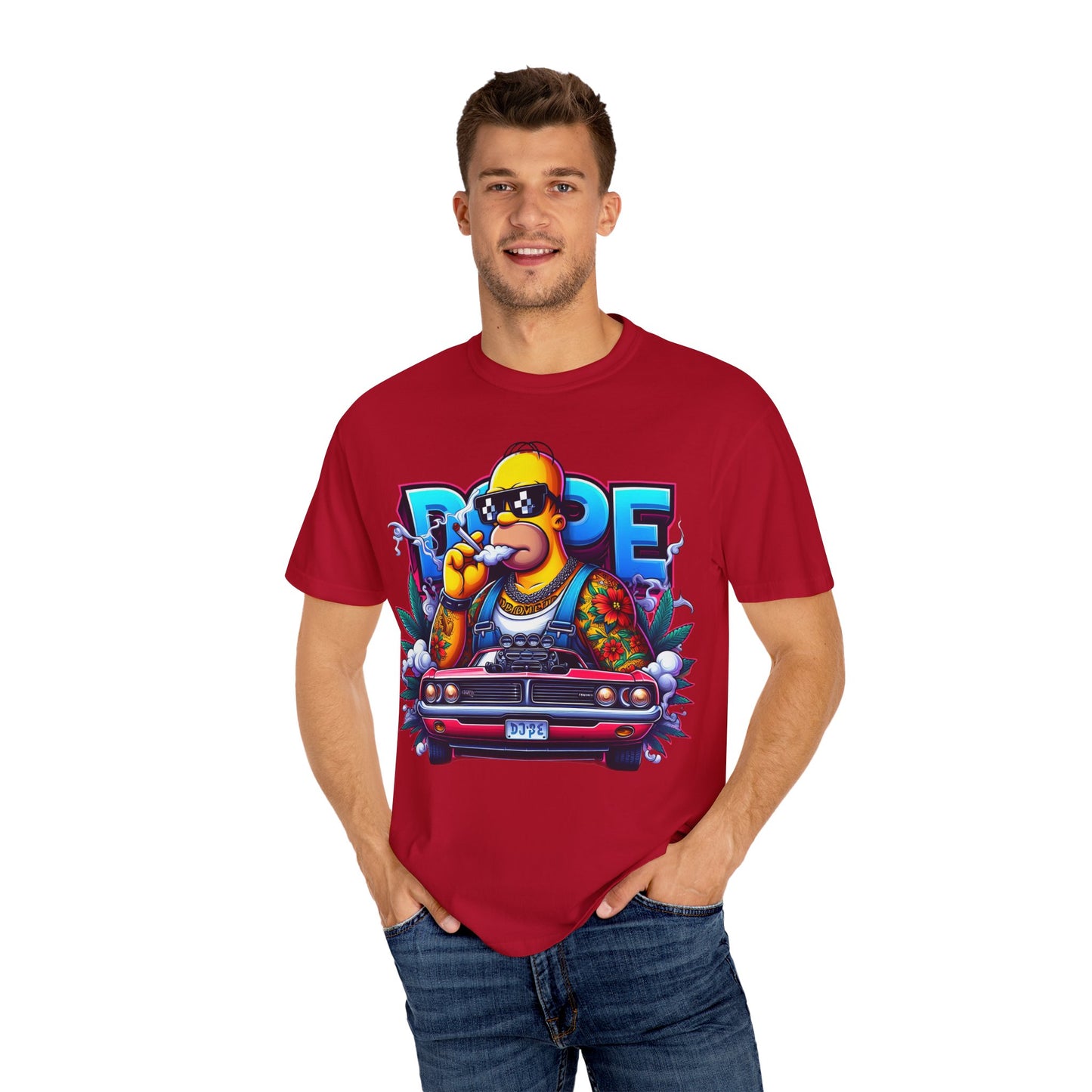 Urban Vibe Graphic Tee - Streetwear, Casual Style, Gift for Him, Retro Animation, Summer Fashion, 420, Cannabis