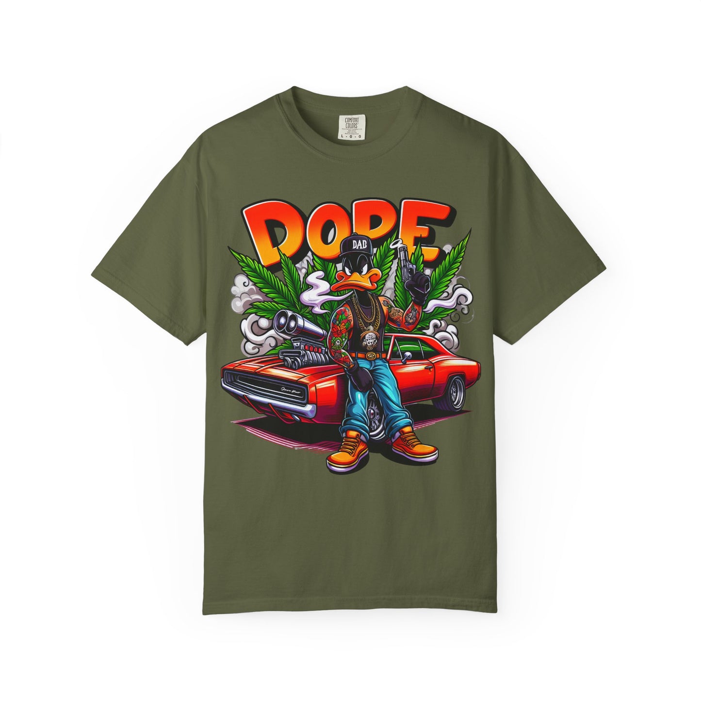 Dope Graphic Tee, Urban Streetwear T-shirt, Cool Casual Style, Unisex Apparel, Hip Hop Fashion, Gift for Trendsetters, Cannabis, 420