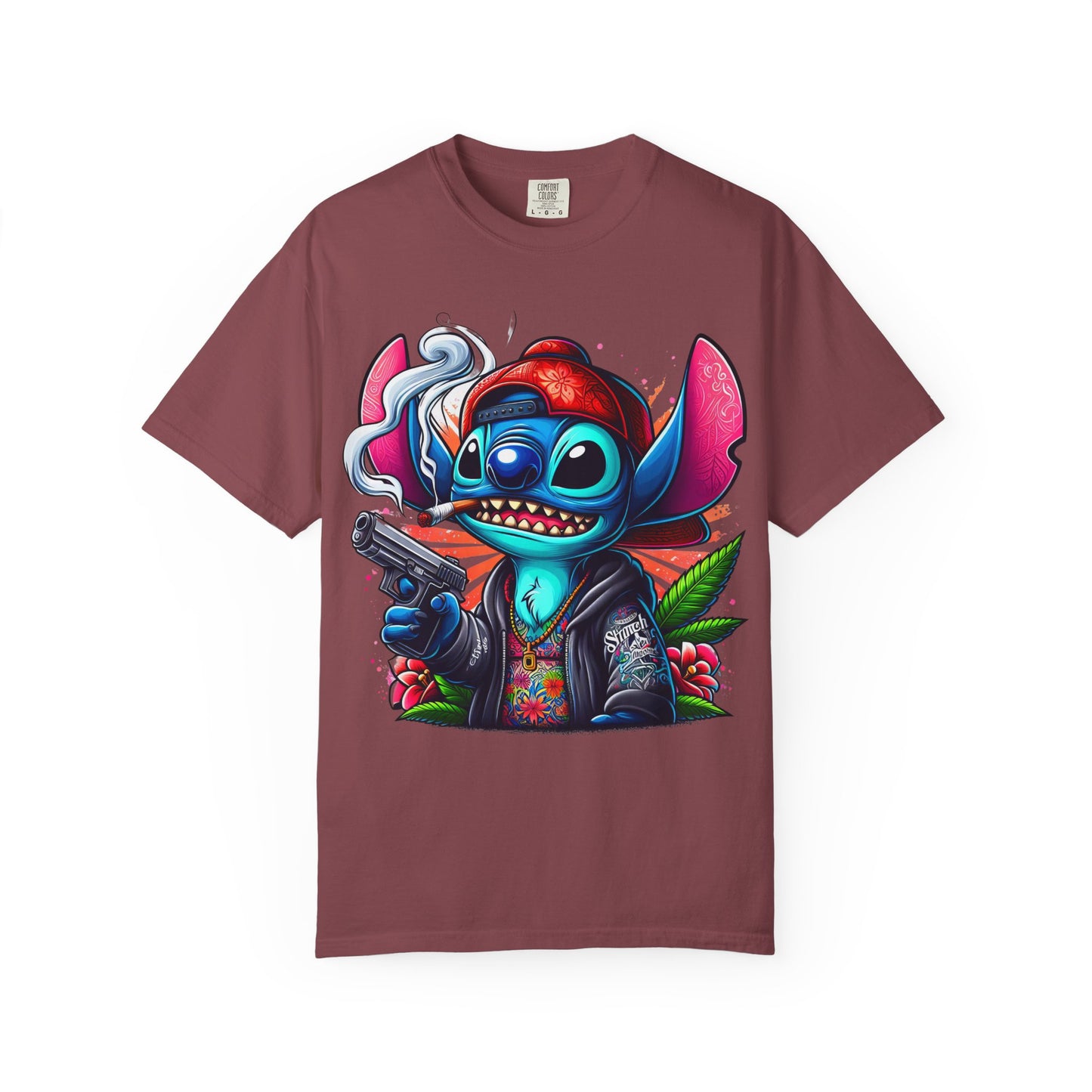 Vibrant Cartoon Graphic Tee, Unisex T-shirt, Casual Wear, Streetwear Style, Summer Fashion, Gift for Friends, Cannabis, 420