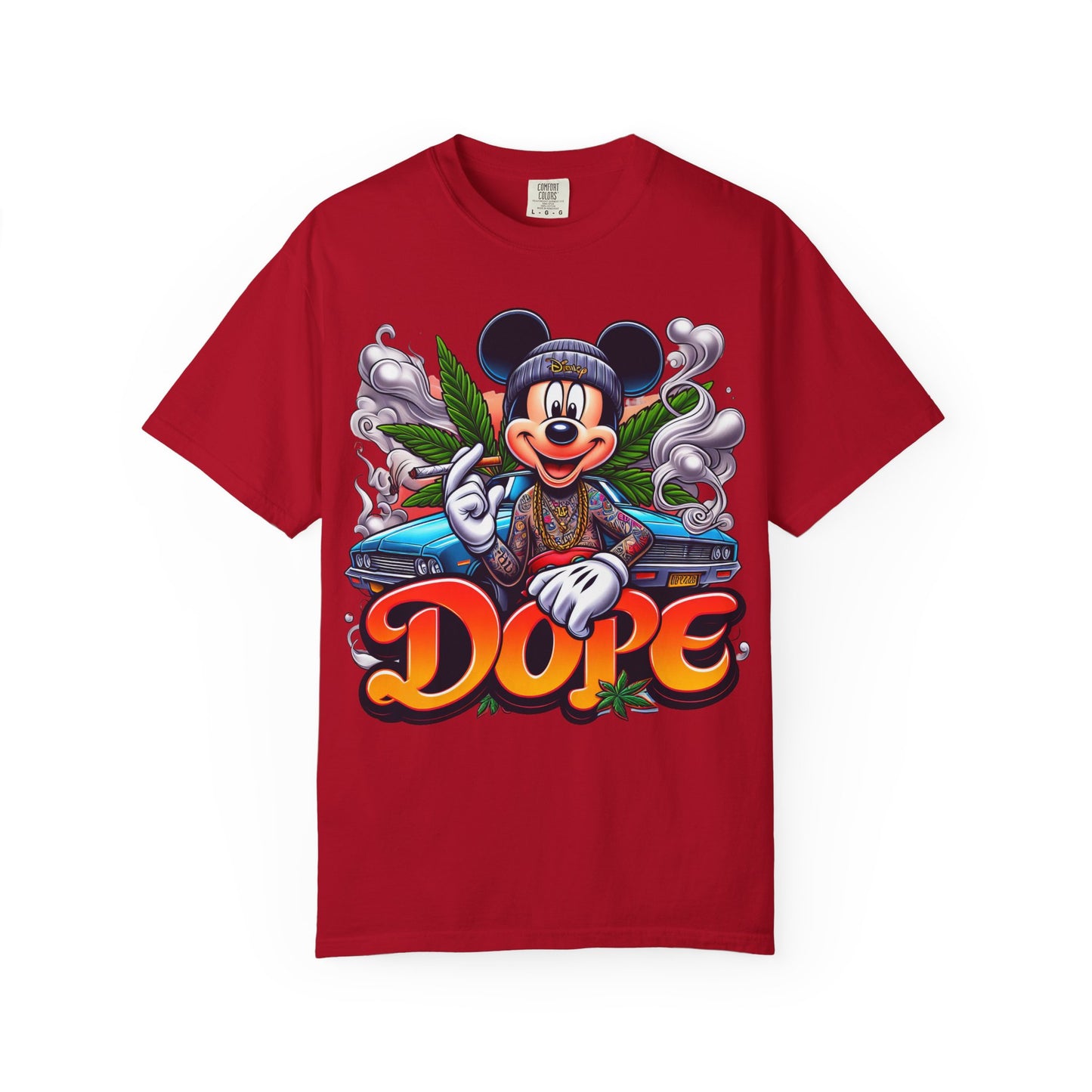 Dope Vibes Unisex Garment-Dyed T-shirt | Streetwear, Gift for Him, Urban Style, Graphic Tee, Fun Apparel, Cannabis, 420
