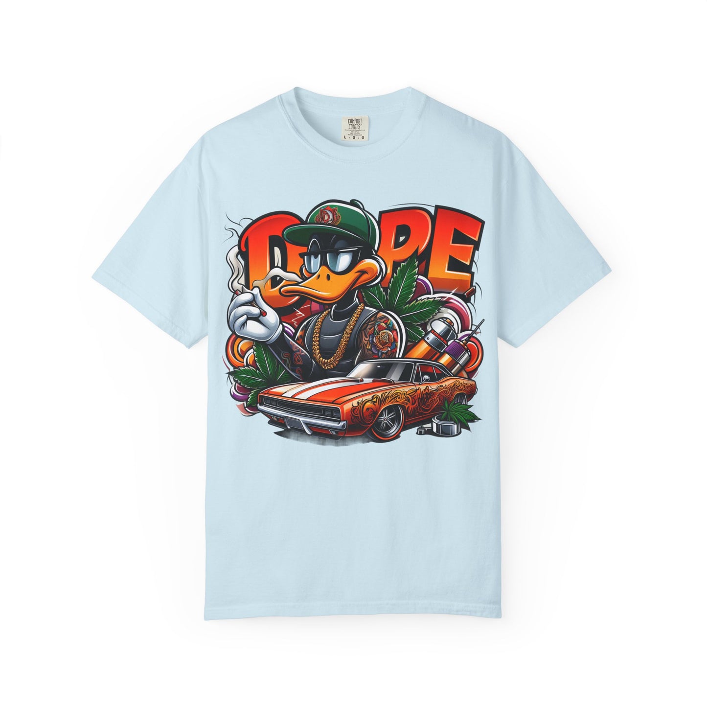Cool Graphic T-Shirt, Streetwear Style, Urban Fashion, Unisex Tee, Casual Wear, Gift for Car Lovers, Hip-Hop Vibe, 420, Cannabis
