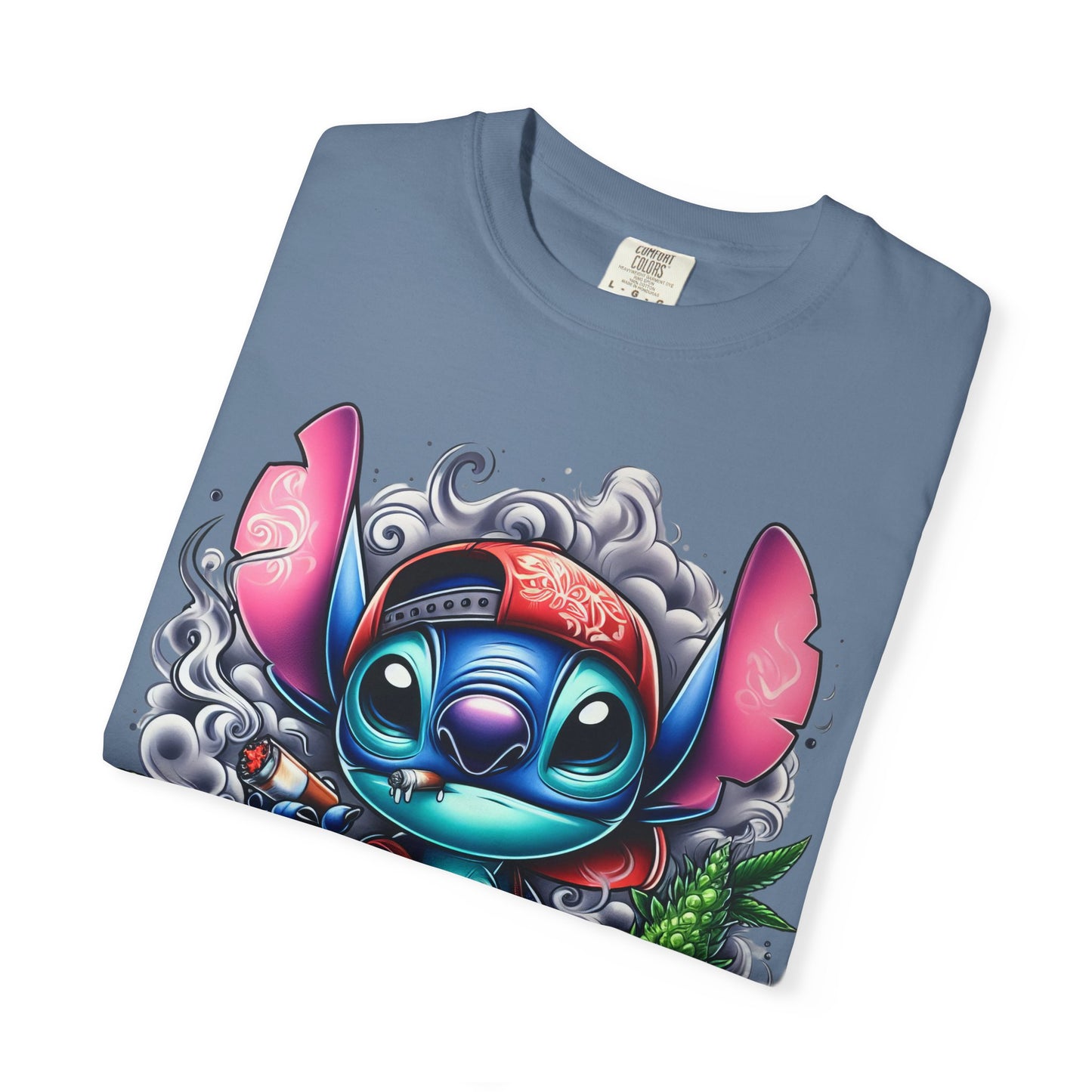 Vibrant Cartoon Character T-shirt, Fun Unisex Tee, Casual Streetwear, Gift for Teens, Summer Wardrobe Essential, Cannabis, 420
