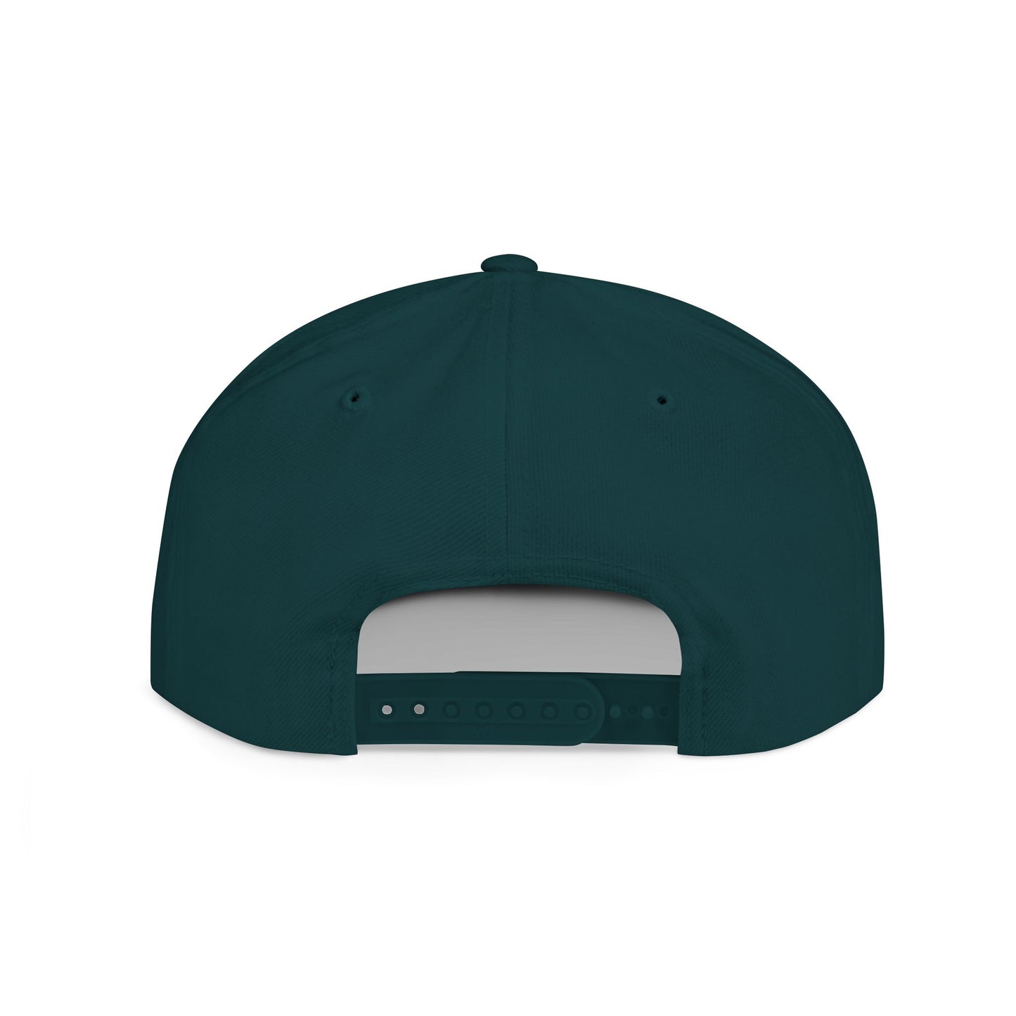 Embroidered Eternity Car Club Flat Bill Snapback Hat