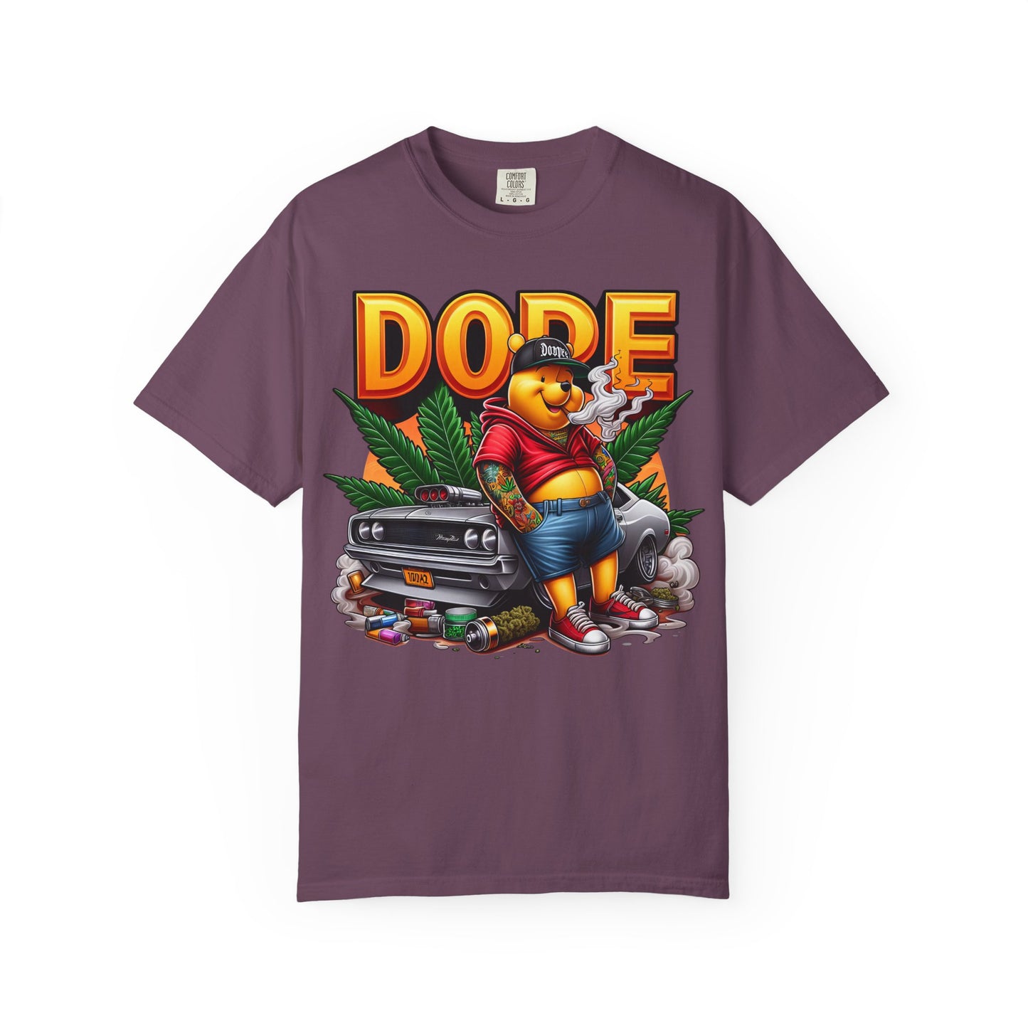 Cool Dude Graphic T-Shirt, Vintage Streetwear Tee, Perfect for Festivals, Summer Vibes, Hip Hop, Gift for Friends, 420, Cannabis