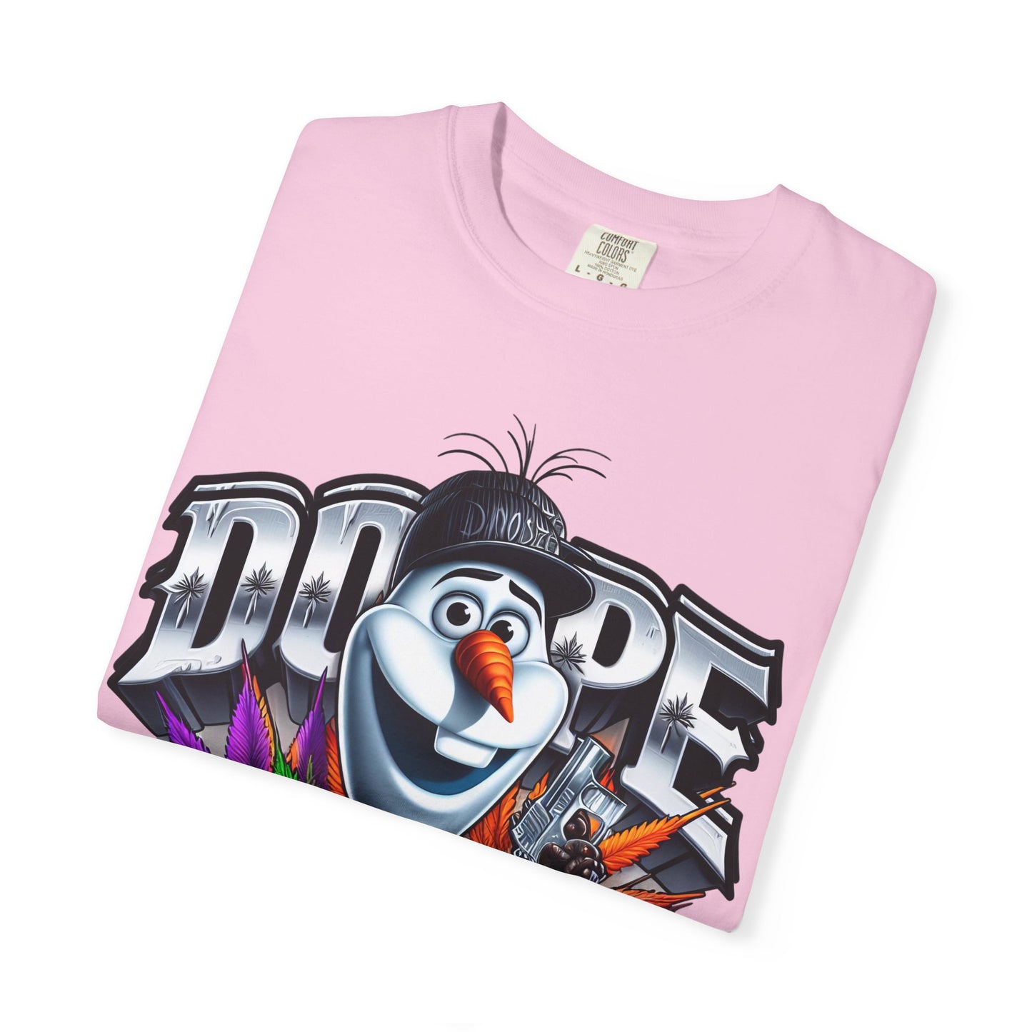 Dope Character Graphic Tee, Unisex T-Shirt for Casual Wear, Perfect Gift for Car Lovers, Cartoon Fan Apparel, Unique Statement Piece, 420, Cannabis