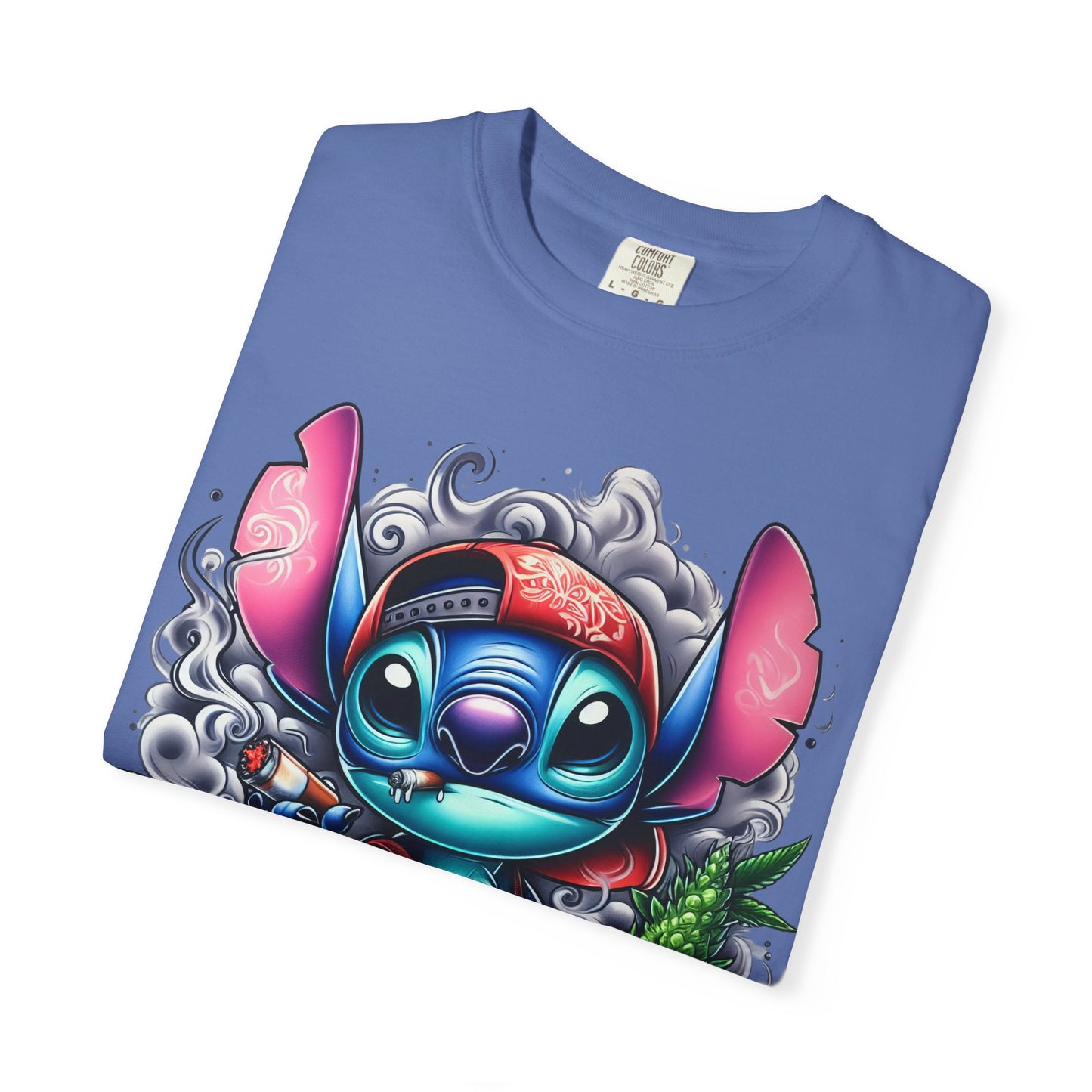 Vibrant Cartoon Character T-shirt, Fun Unisex Tee, Casual Streetwear, Gift for Teens, Summer Wardrobe Essential, Cannabis, 420