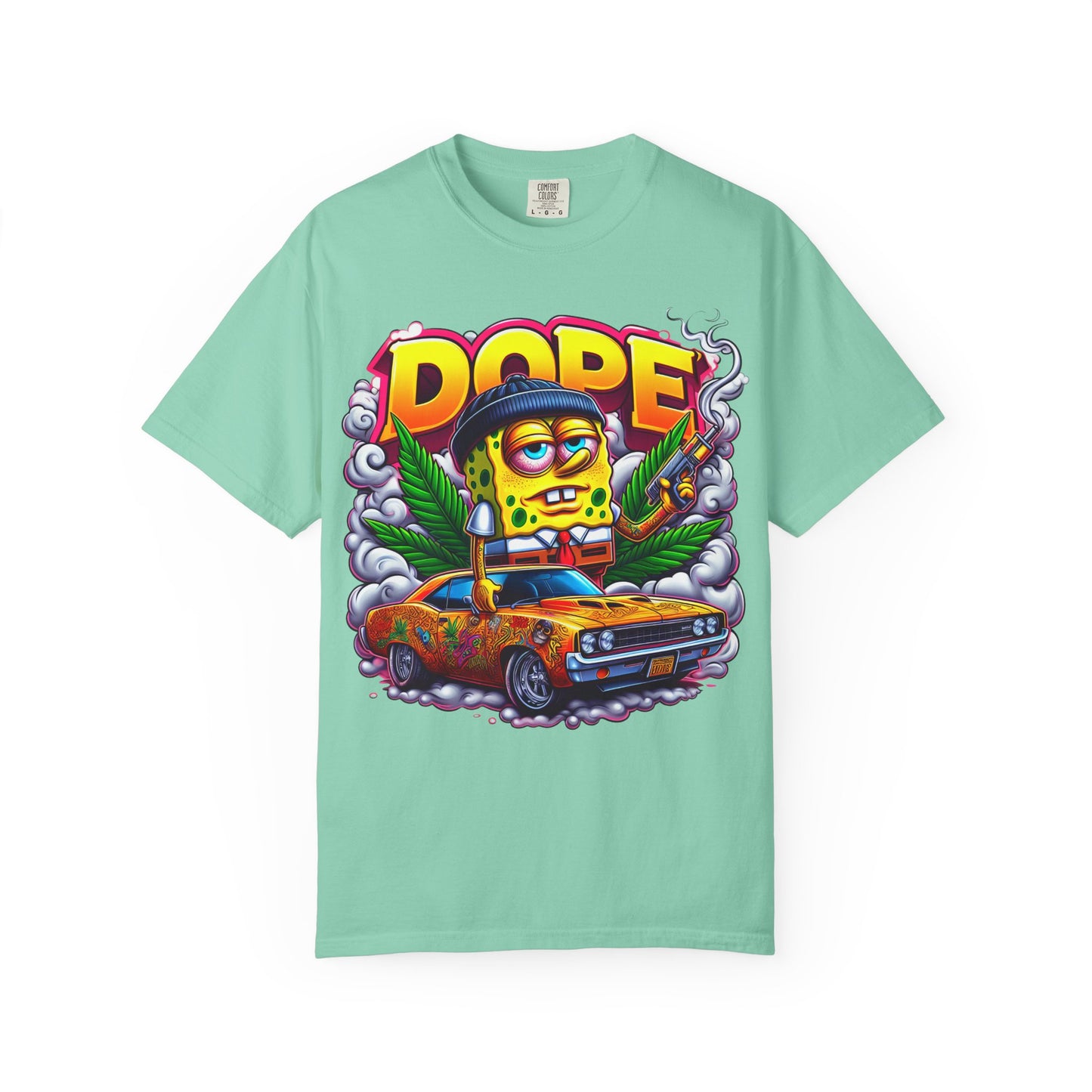 Vibrant Graphic Tee: Funky Cartoon T-Shirt, Unisex Fashion, Casual Wear, Gift for Friends, Streetwear Style, Cool Graphic Tee, 420, Cannabis