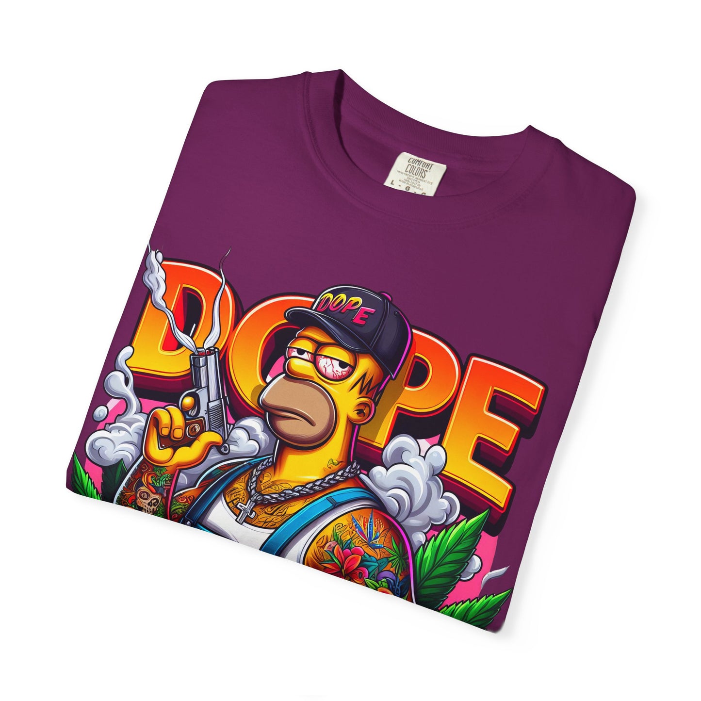 Dope Vibe Unisex T-shirt, Retro Graphic Tee, Streetwear Style, Casual Outfit, Gift for Him/Her, Festival Wear, Hip Hop Culture, 420, Cannabis