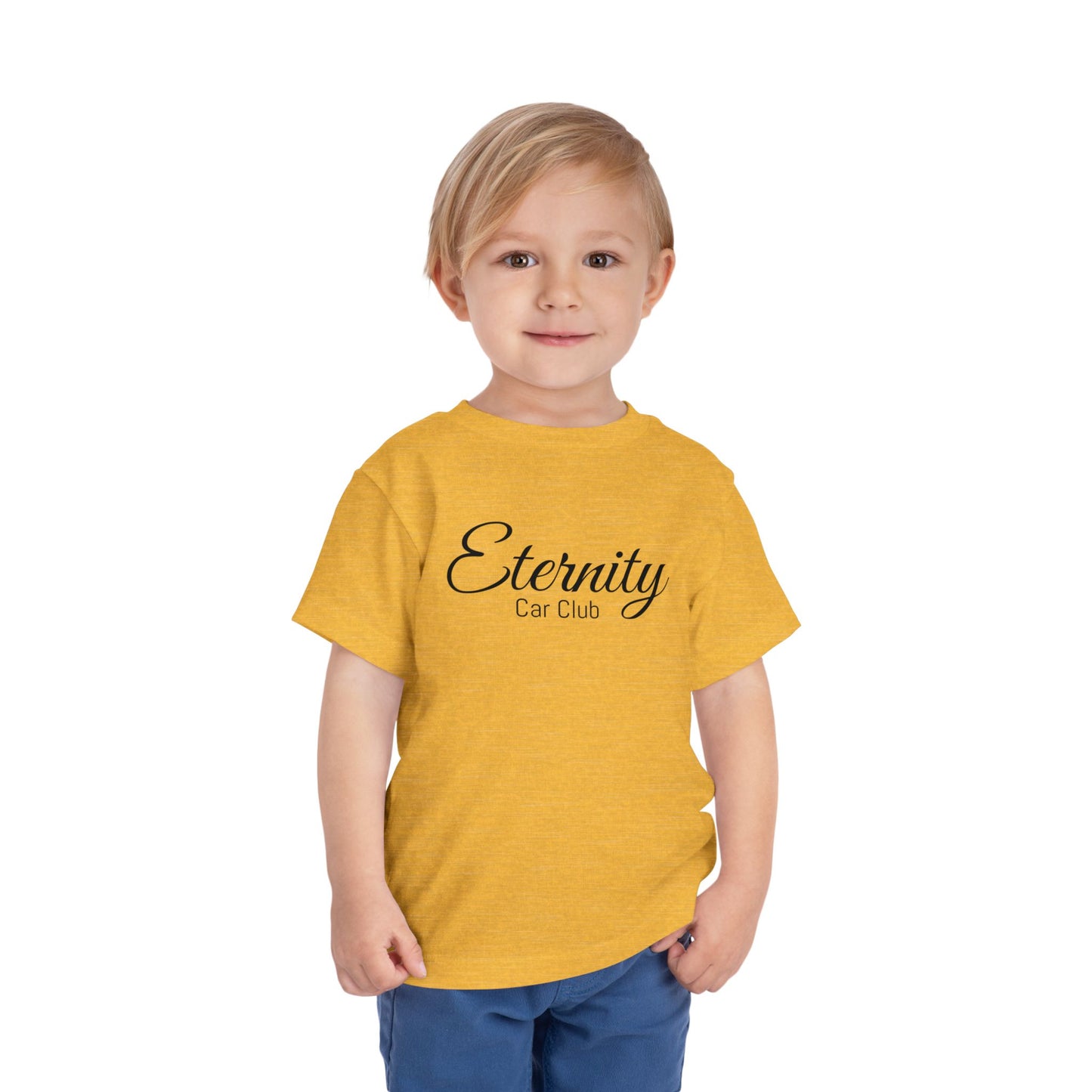 Eternity Car Club Toddler Tee, Cute Kids' Shirt, Car Enthusiast Gift, Birthday Tee, Playful Summer Top