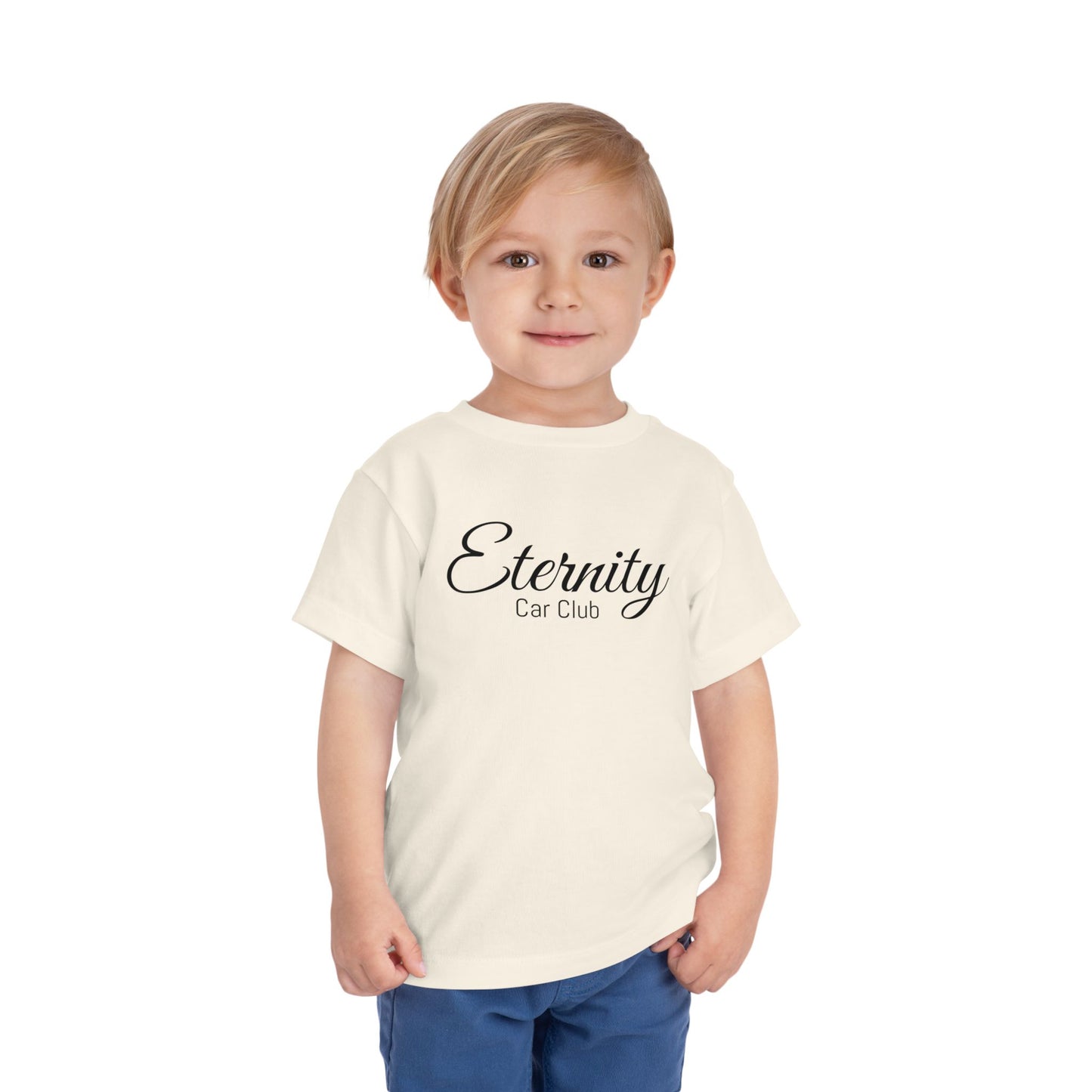 Eternity Car Club Toddler Tee, Cute Kids' Shirt, Car Enthusiast Gift, Birthday Tee, Playful Summer Top