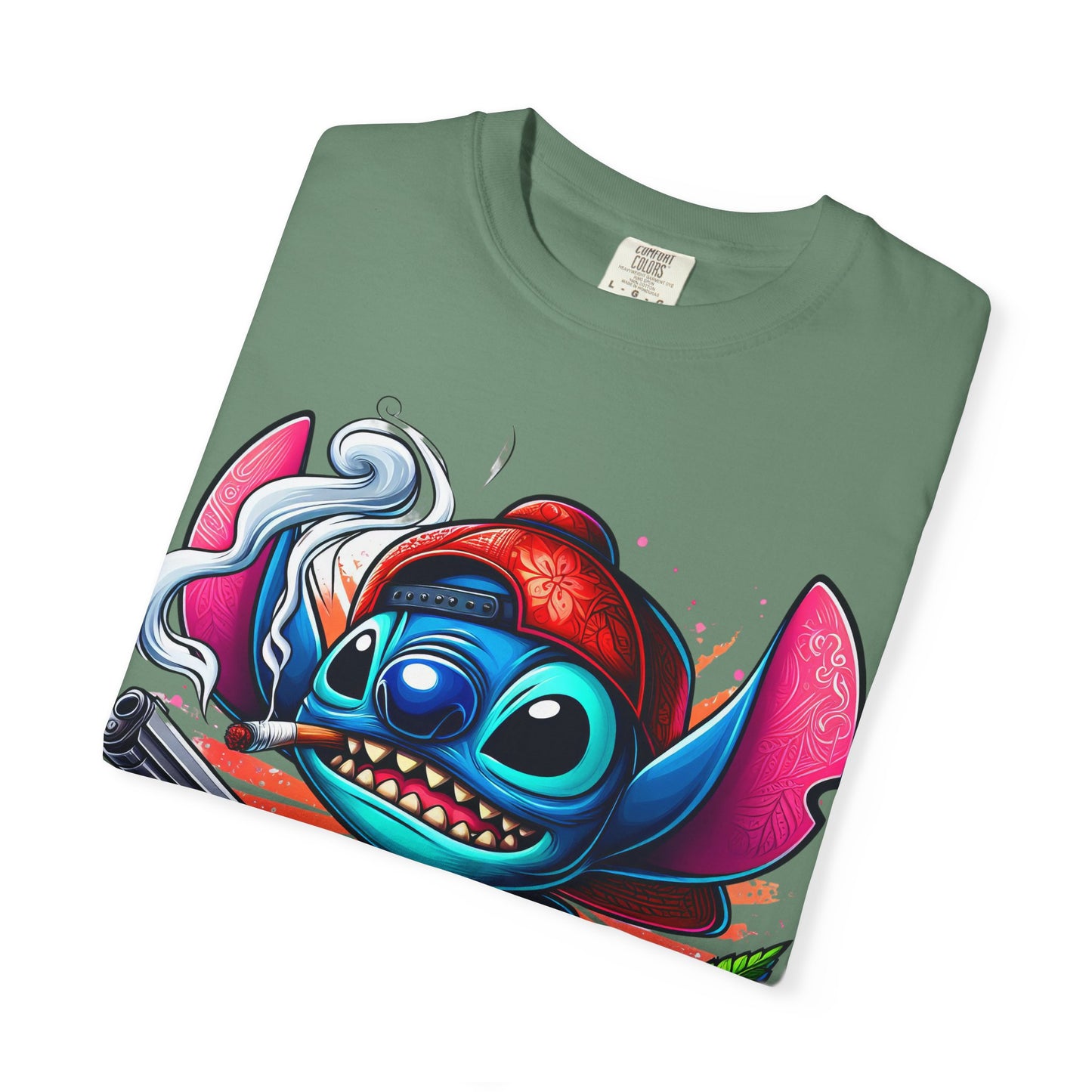Vibrant Cartoon Graphic Tee, Unisex T-shirt, Casual Wear, Streetwear Style, Summer Fashion, Gift for Friends, Cannabis, 420