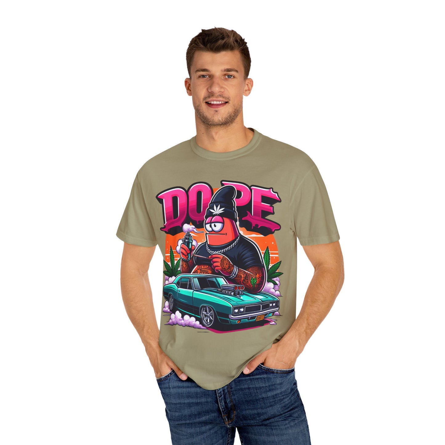 Dope Vibes Unisex T-shirt, Graphic Tee for Streetwear, Cool Casual Outfit, Gift for Artists, Hip Hop Culture Clothing, Cannabis, 420
